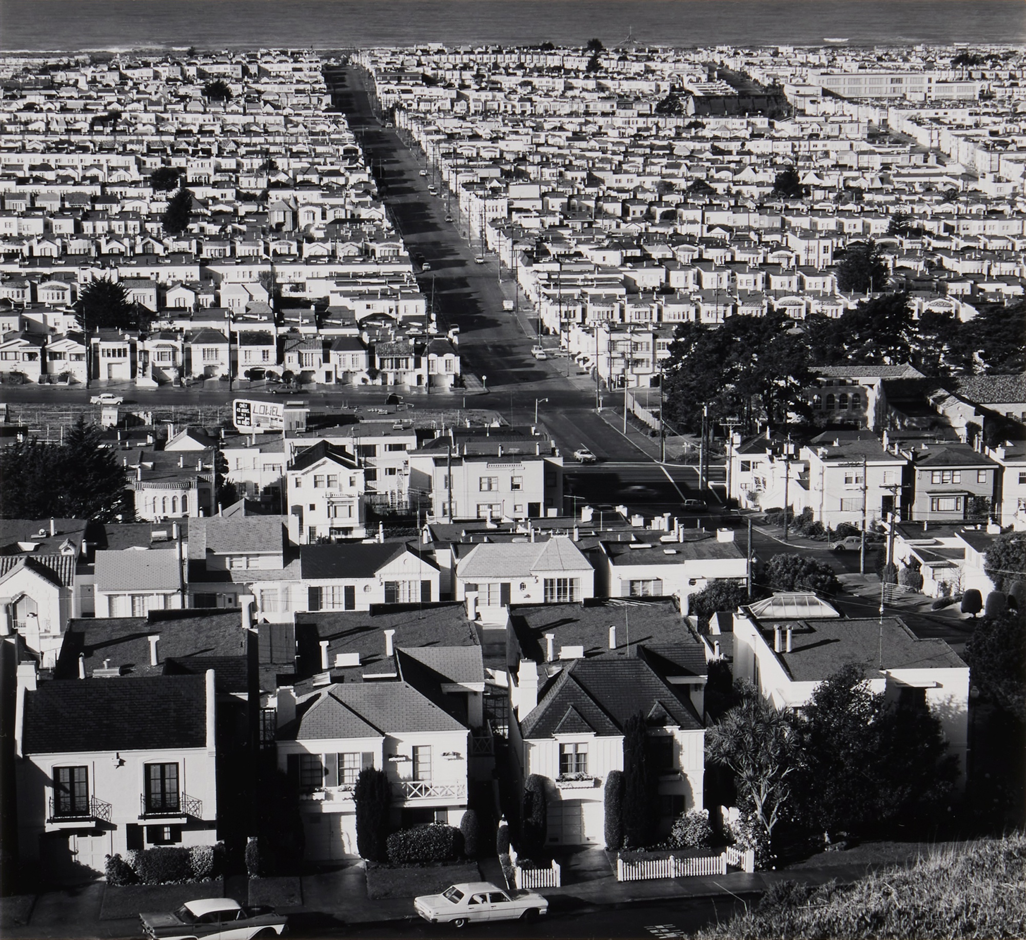 Ansel Adams — ‘Sunset District, San Francisco, California’