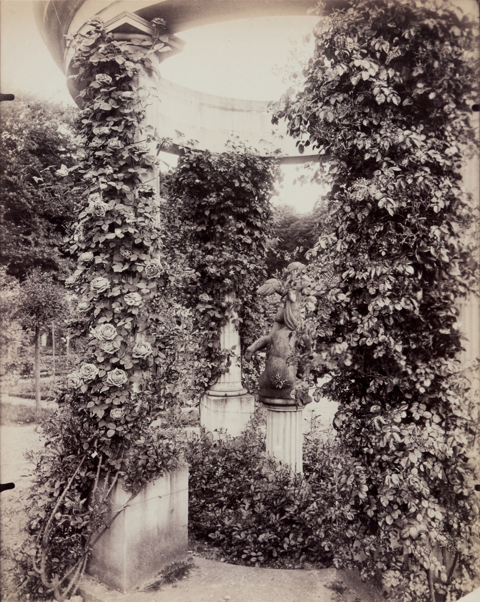 Eugène Atget — Selected Images of Roseraie de L'Haÿ (3 Photographs)