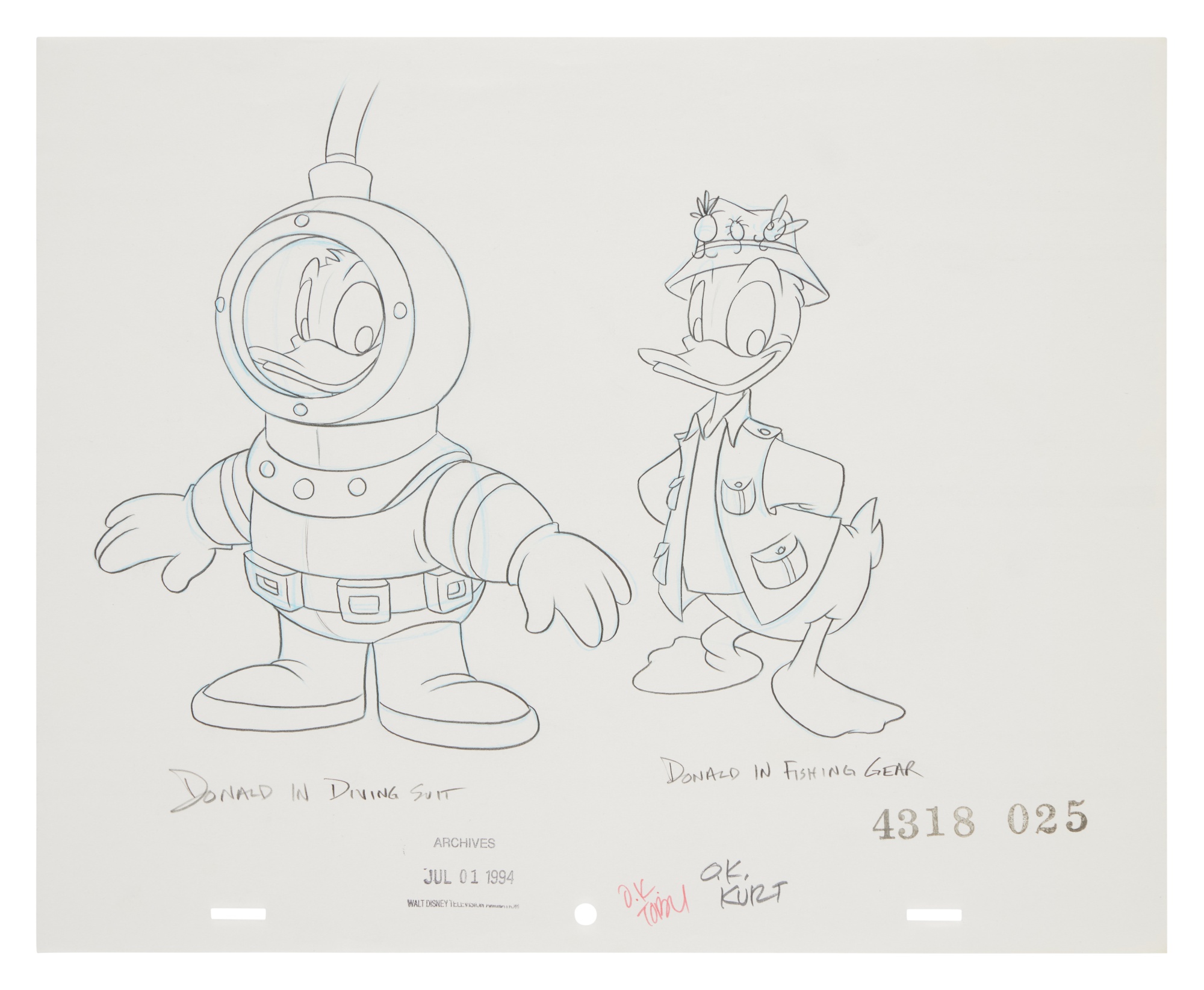 QUACK PACK (Original production title DUCK DAZE) — Disney Television Animation 
