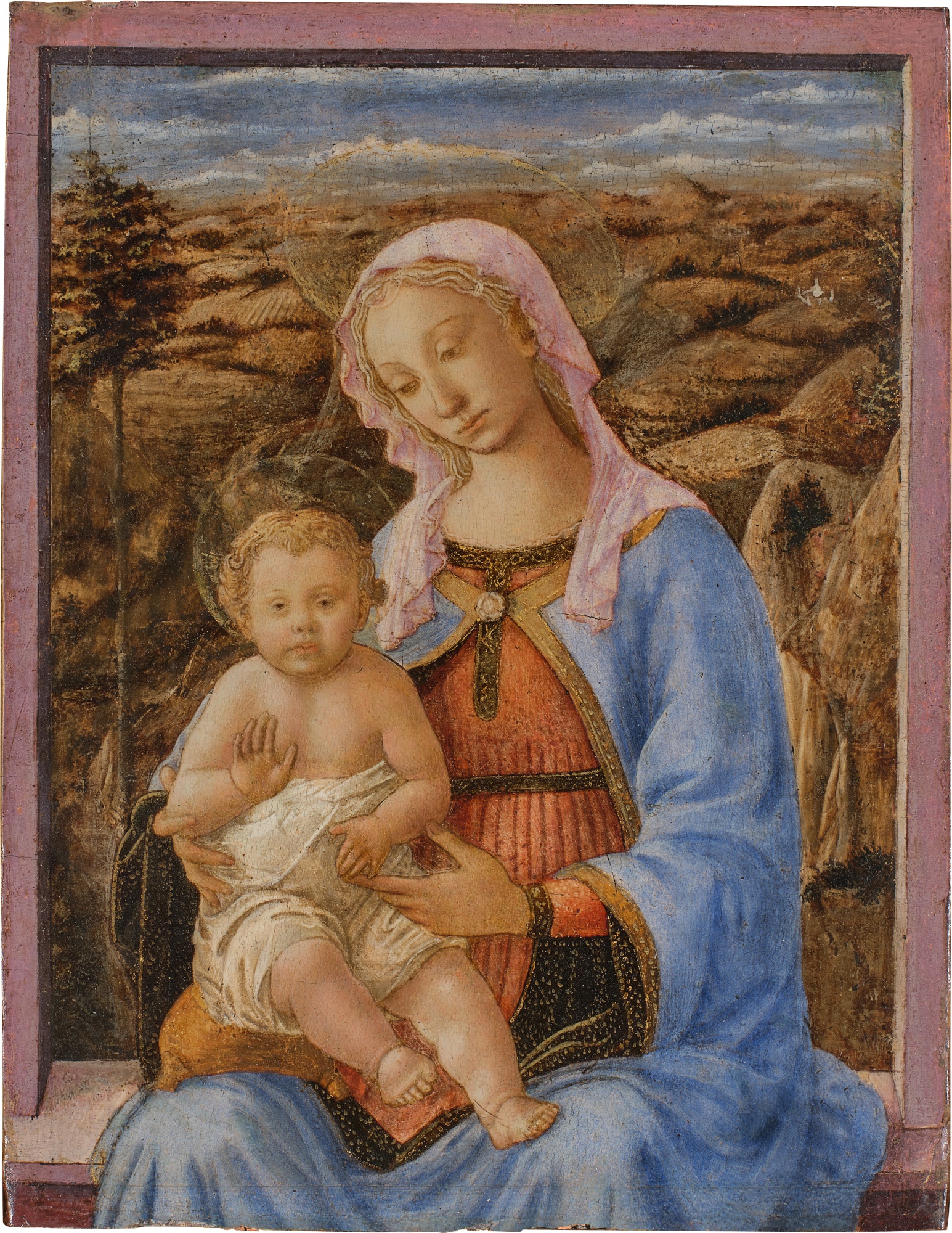 Francesco di Stefano, called Pesellino — Madonna and Child