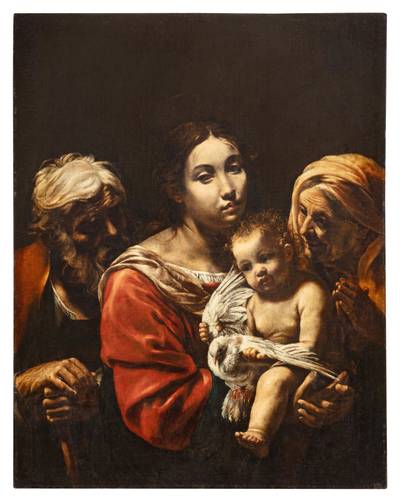 Holy Family with Saint Anne