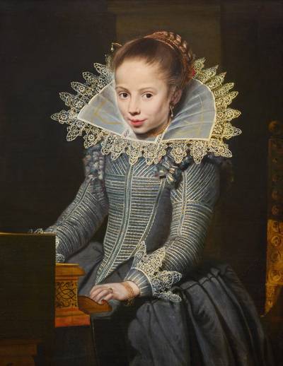 Portrait of a Young Girl at the Virginals