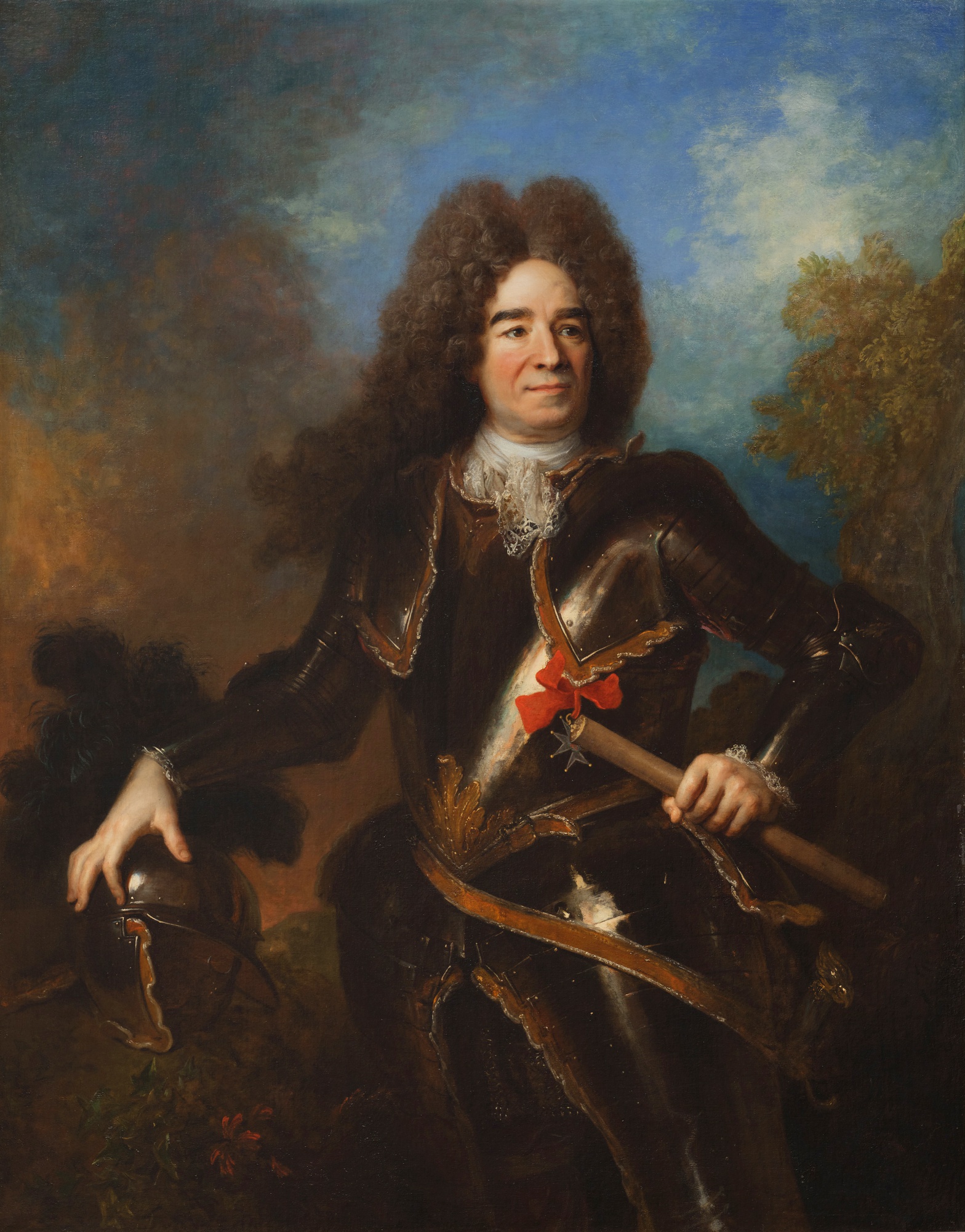 Nicolas de Largillière — Portrait of Jean-Thomas, Comte de Bérulle,  Lieutenant-Général des Armées du Roi