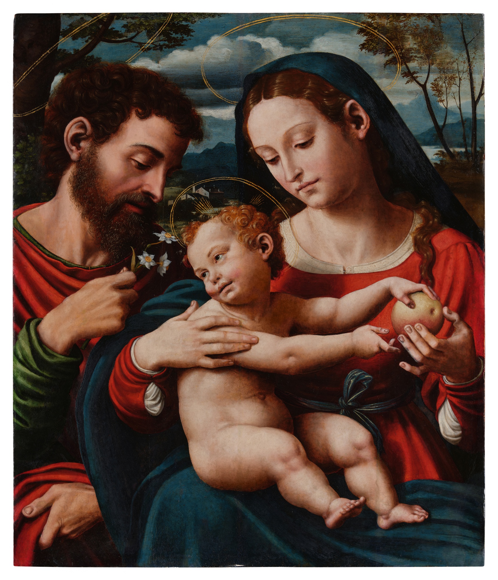 Joan Macip Navarro, called Joan de Joanes — Holy Family