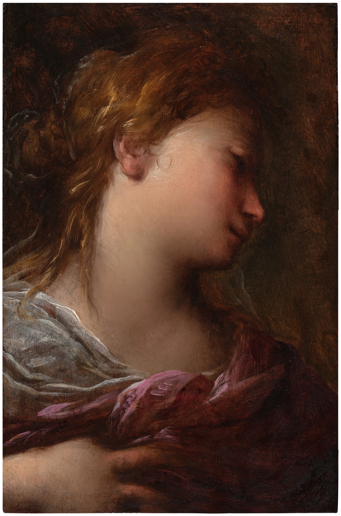 Carlo Francesco Nuvolone — Profile of a Young Woman