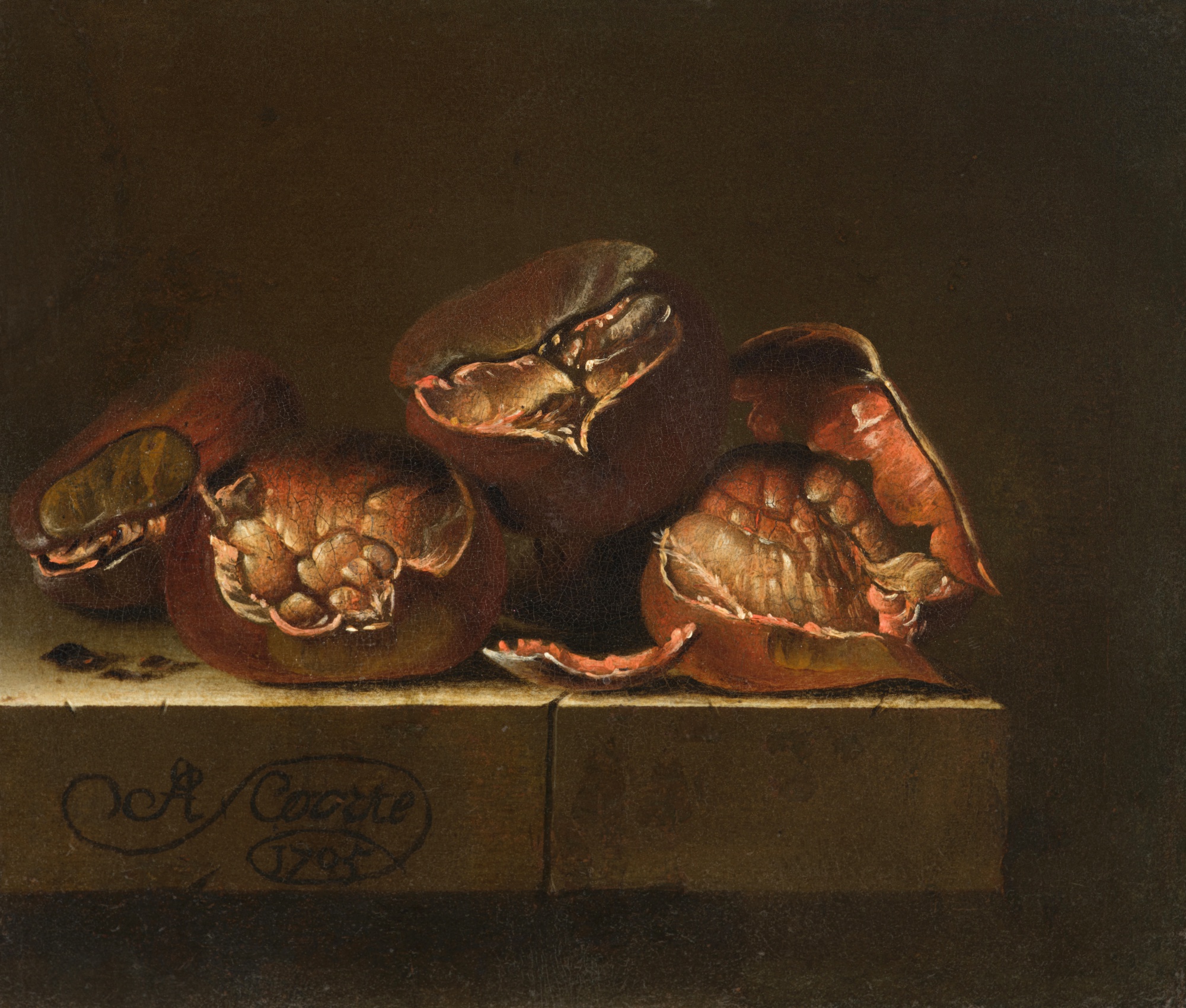 Chestnuts on a Ledge