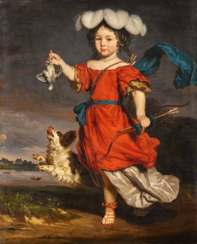 Portrait of a Young Girl as a Huntress