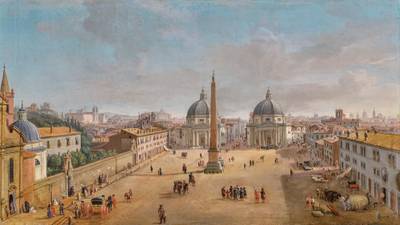Rome, A View of the Piazza del Popolo