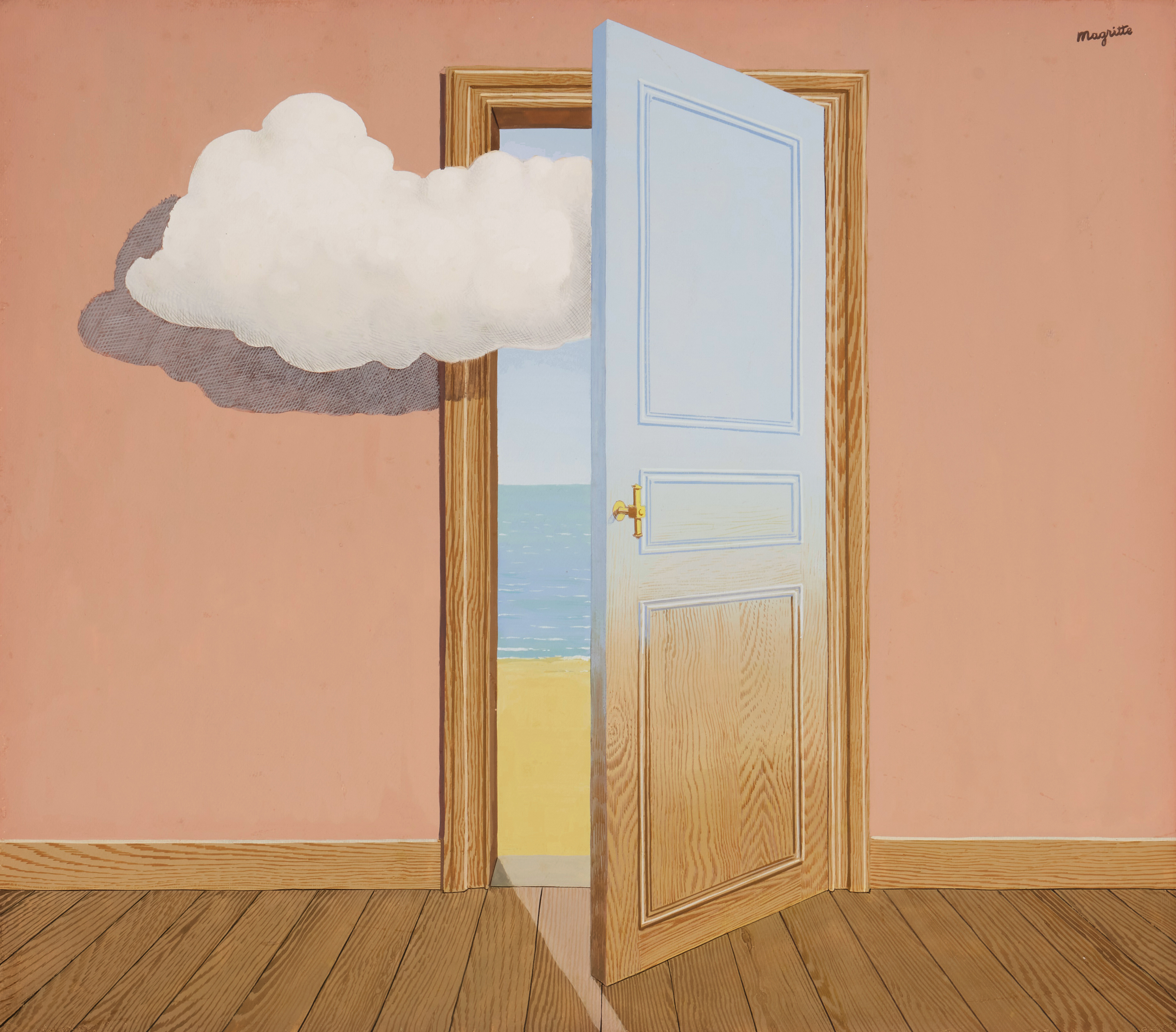 René Magritte — La Bonne aventure