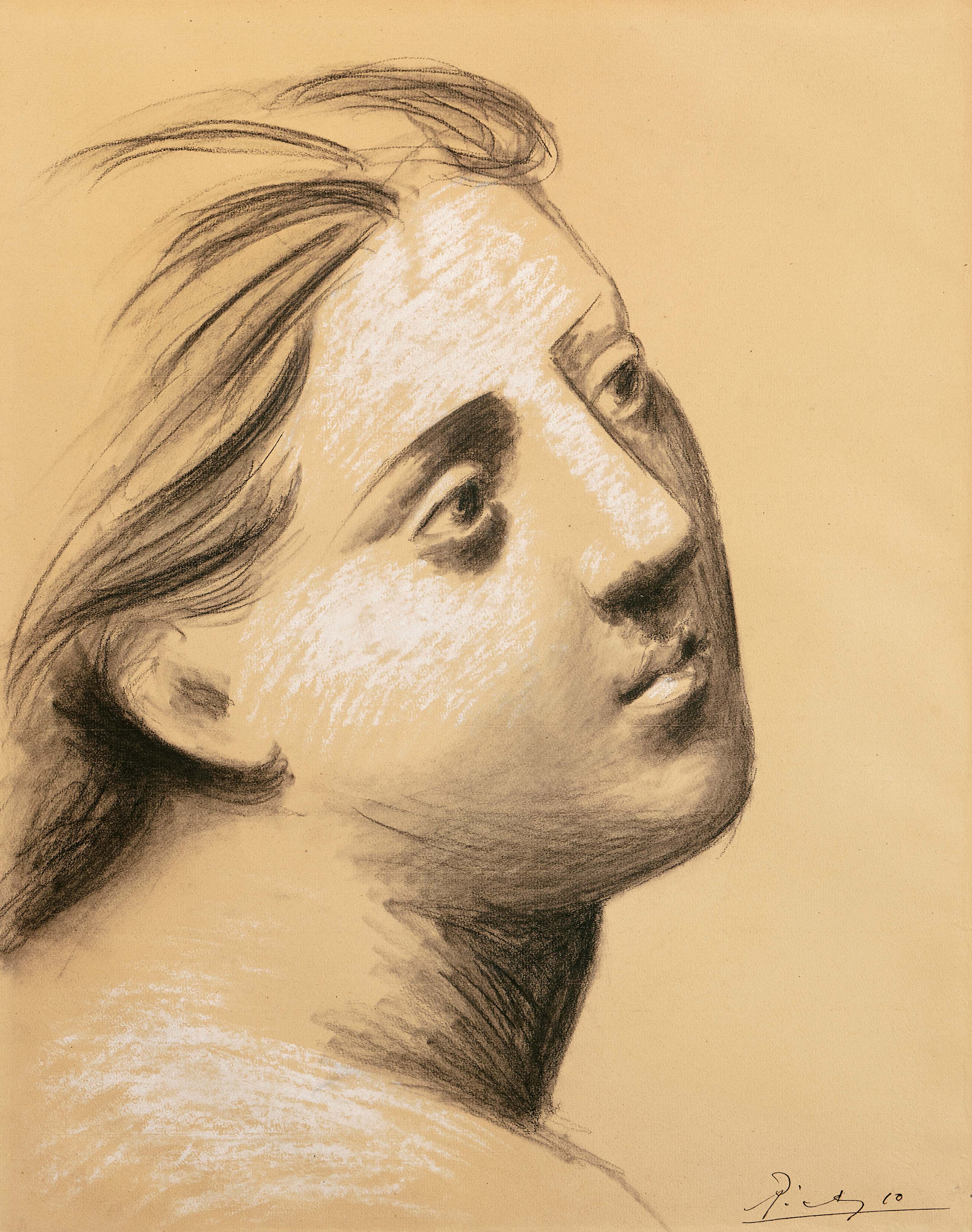 Pablo Picasso — Tête classique