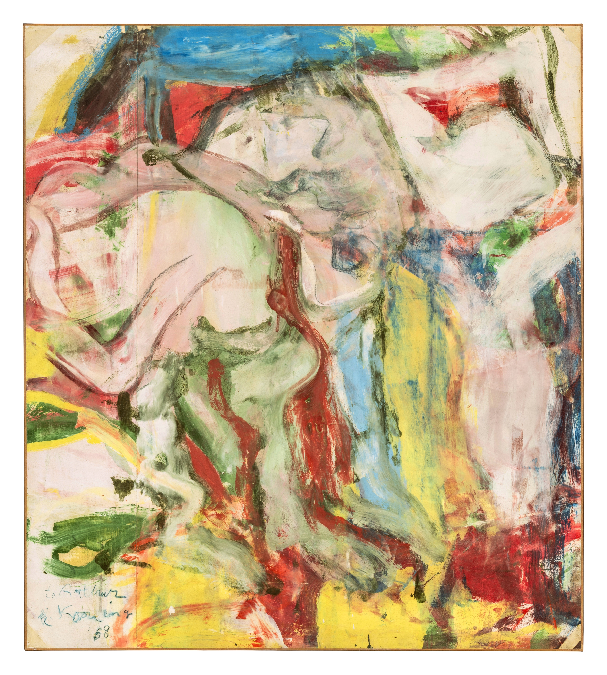 Willem de Kooning — Two Figures in Dunes