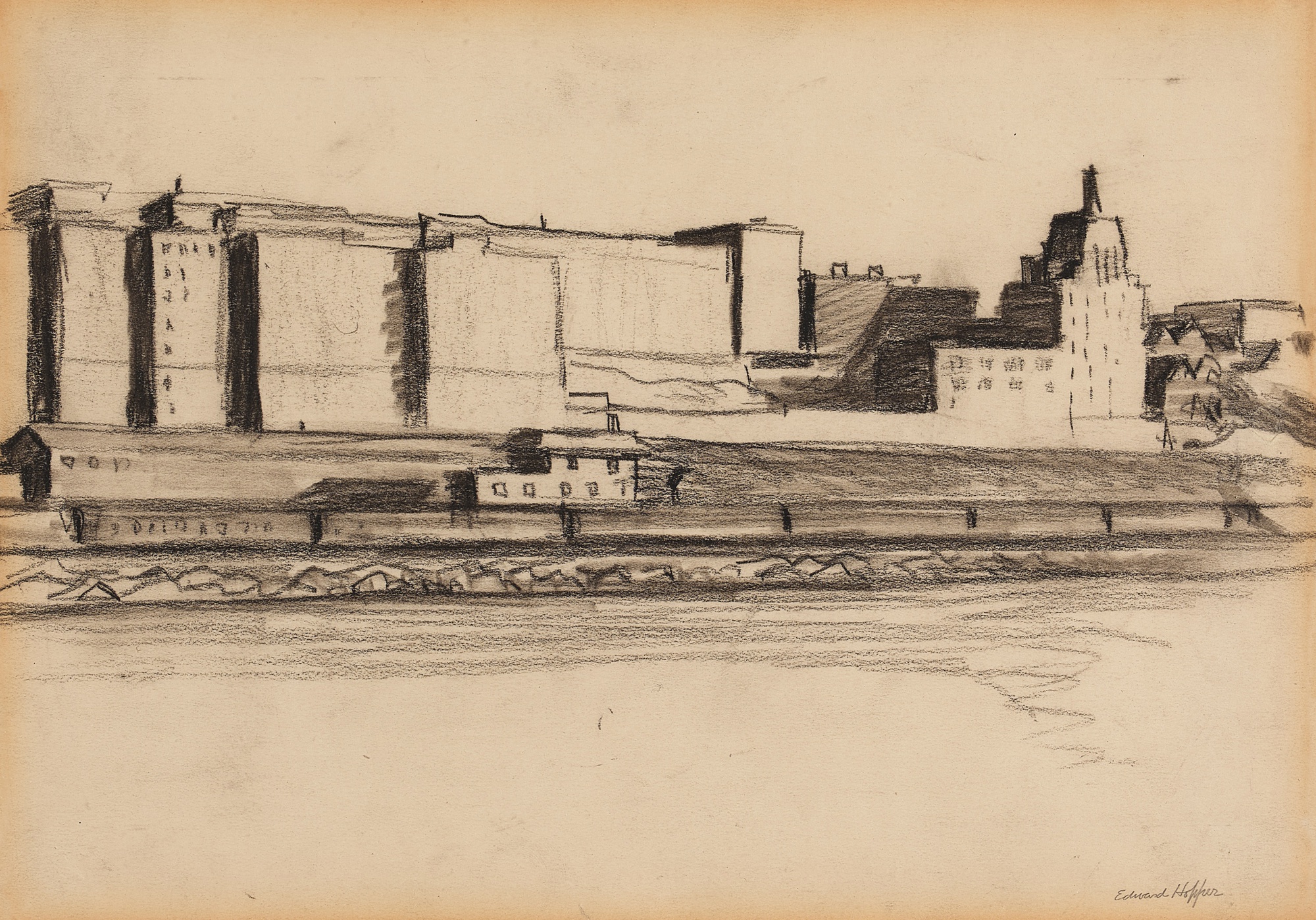 Edward Hopper — New York Train Yard