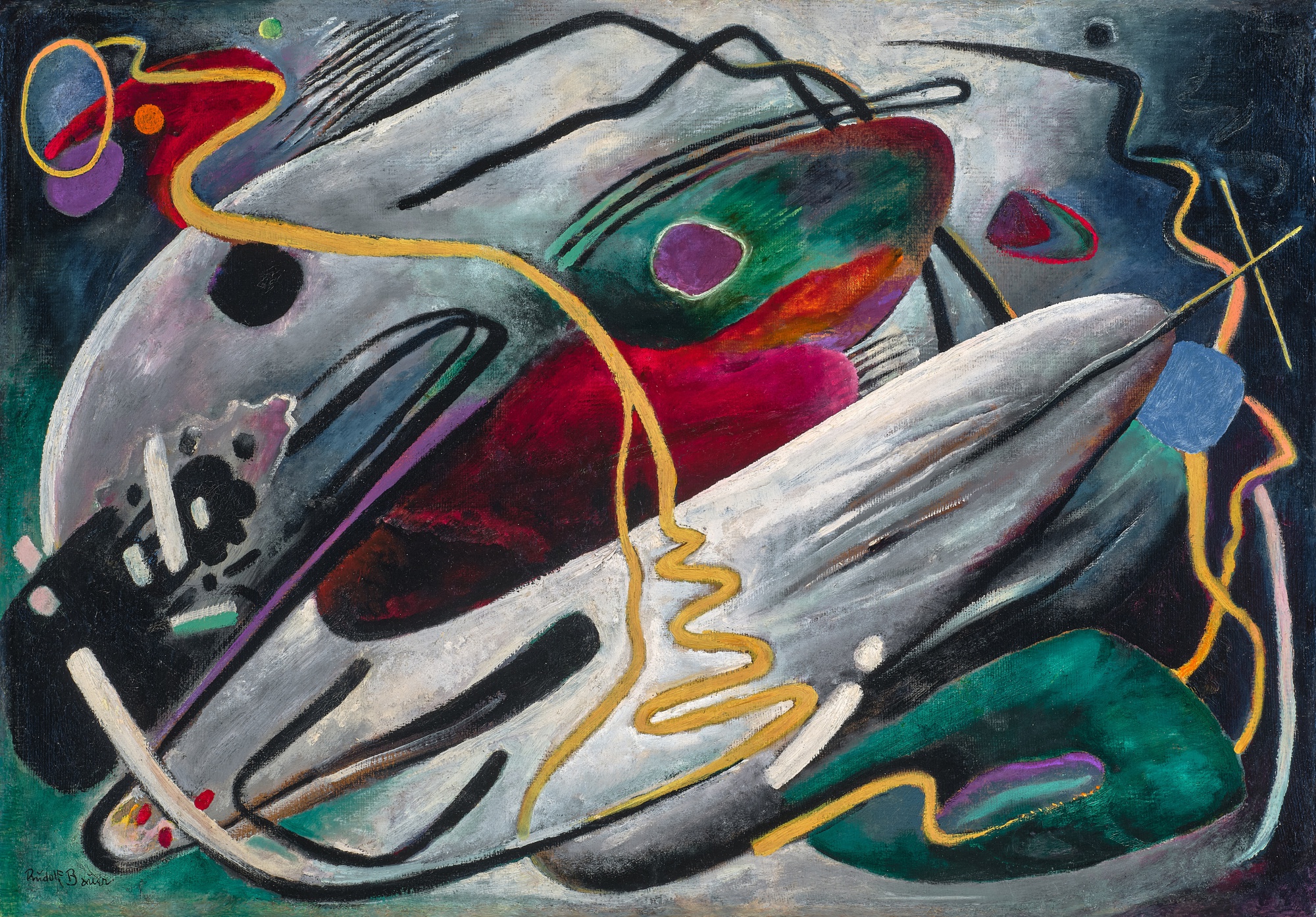 Rudolf Bauer — Presto 10