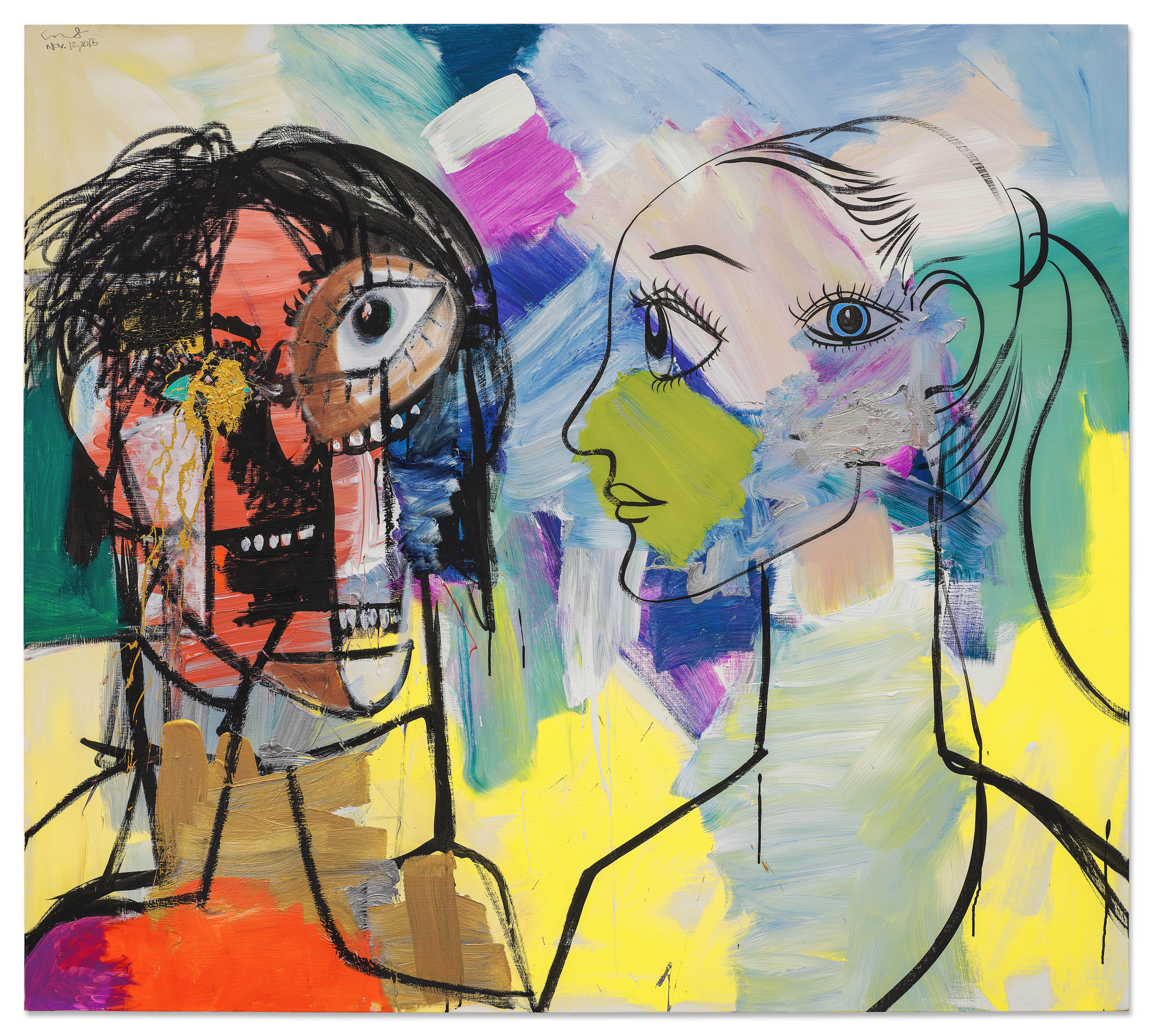 George Condo — Artist and Muse