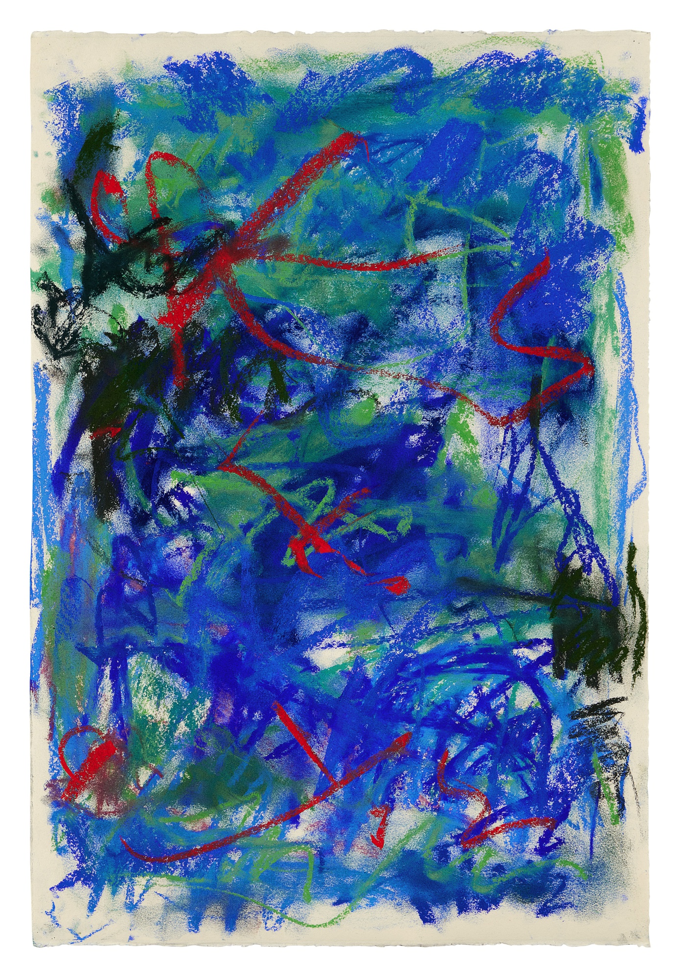 Joan Mitchell — Pastel