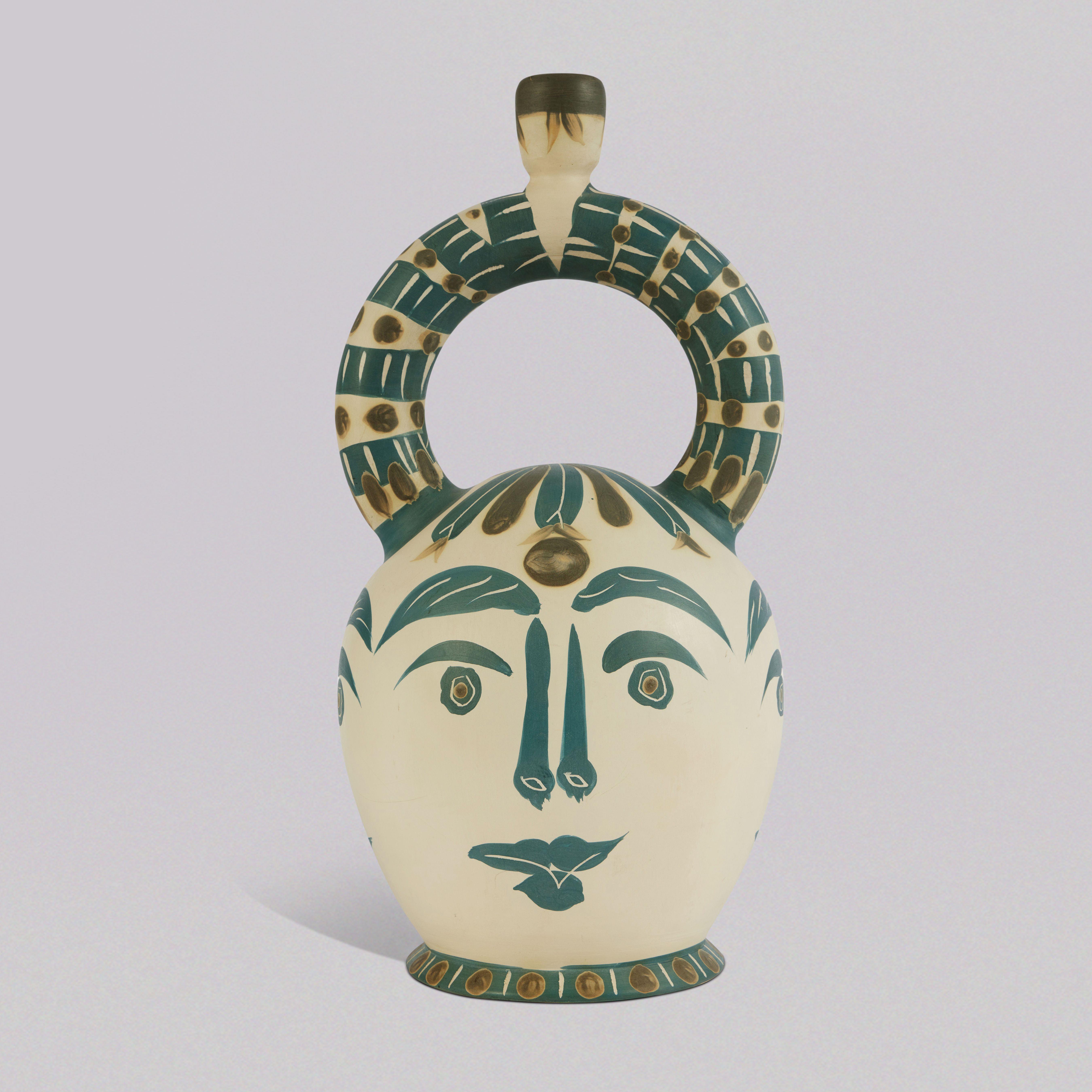 Pablo Picasso — Vase aztèque aux quatre visages (Alan Ramié 402)