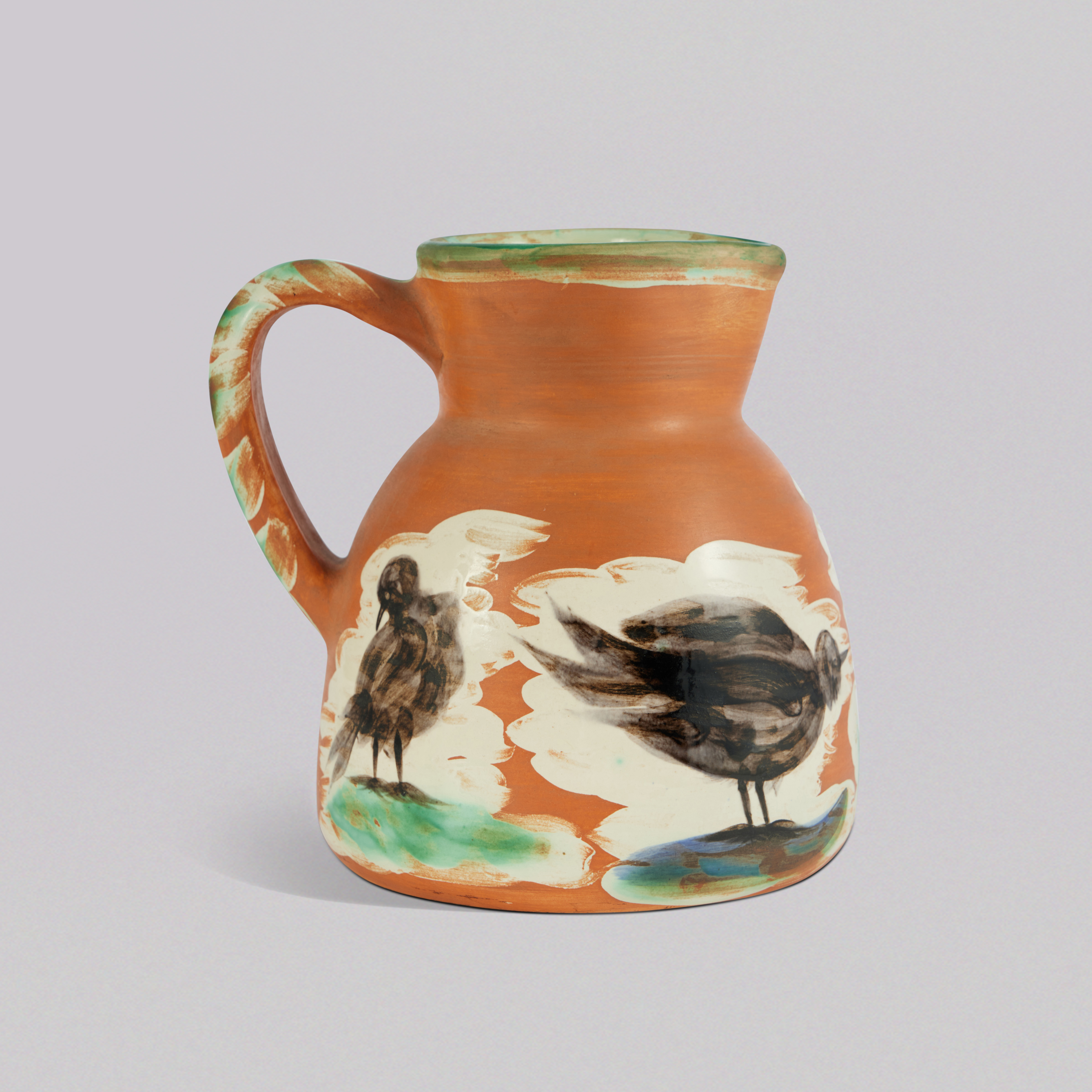 Pablo Picasso — Pichet aux oiseau (Alan Ramié 456)