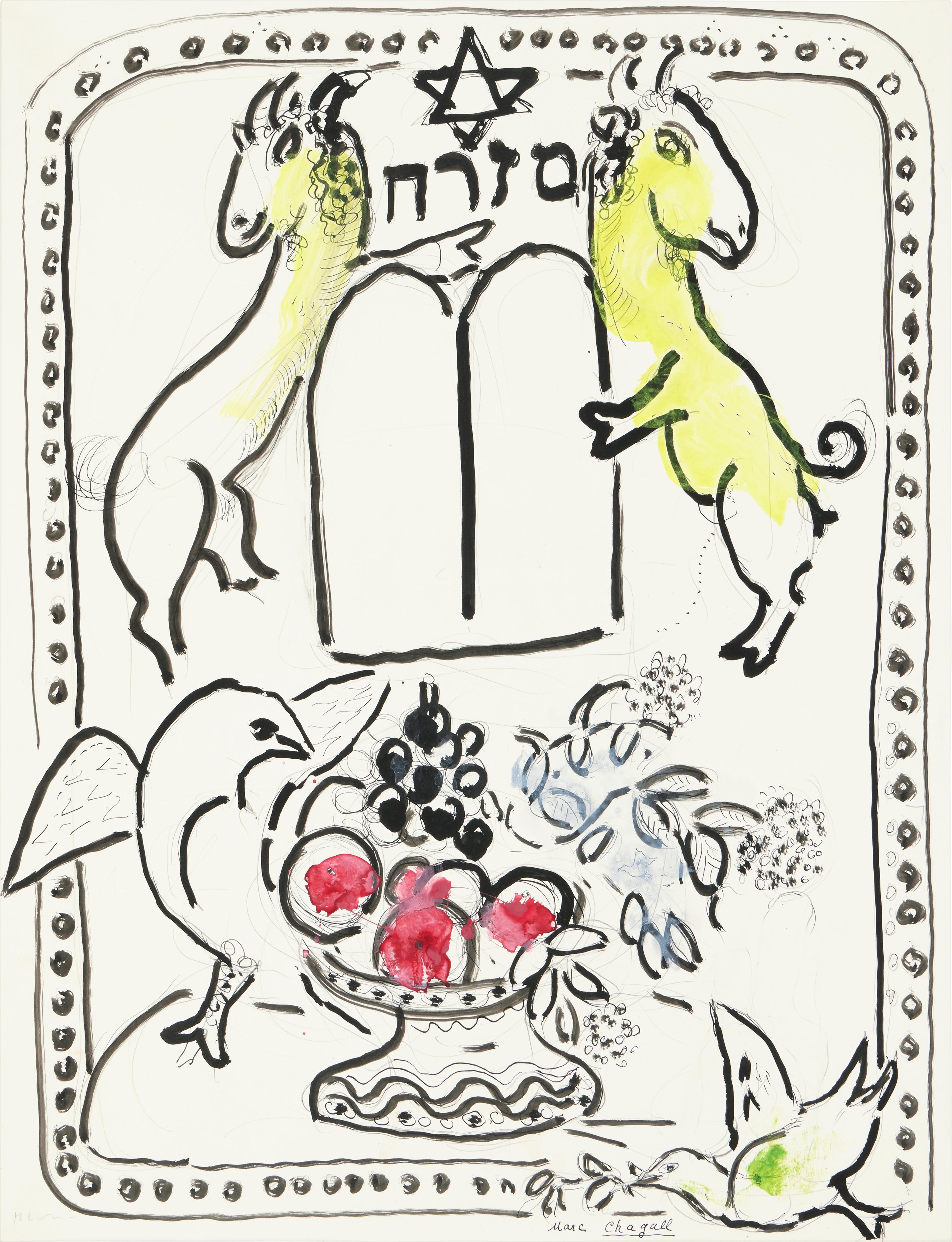 Marc Chagall — Autour de la tribu de Lévi