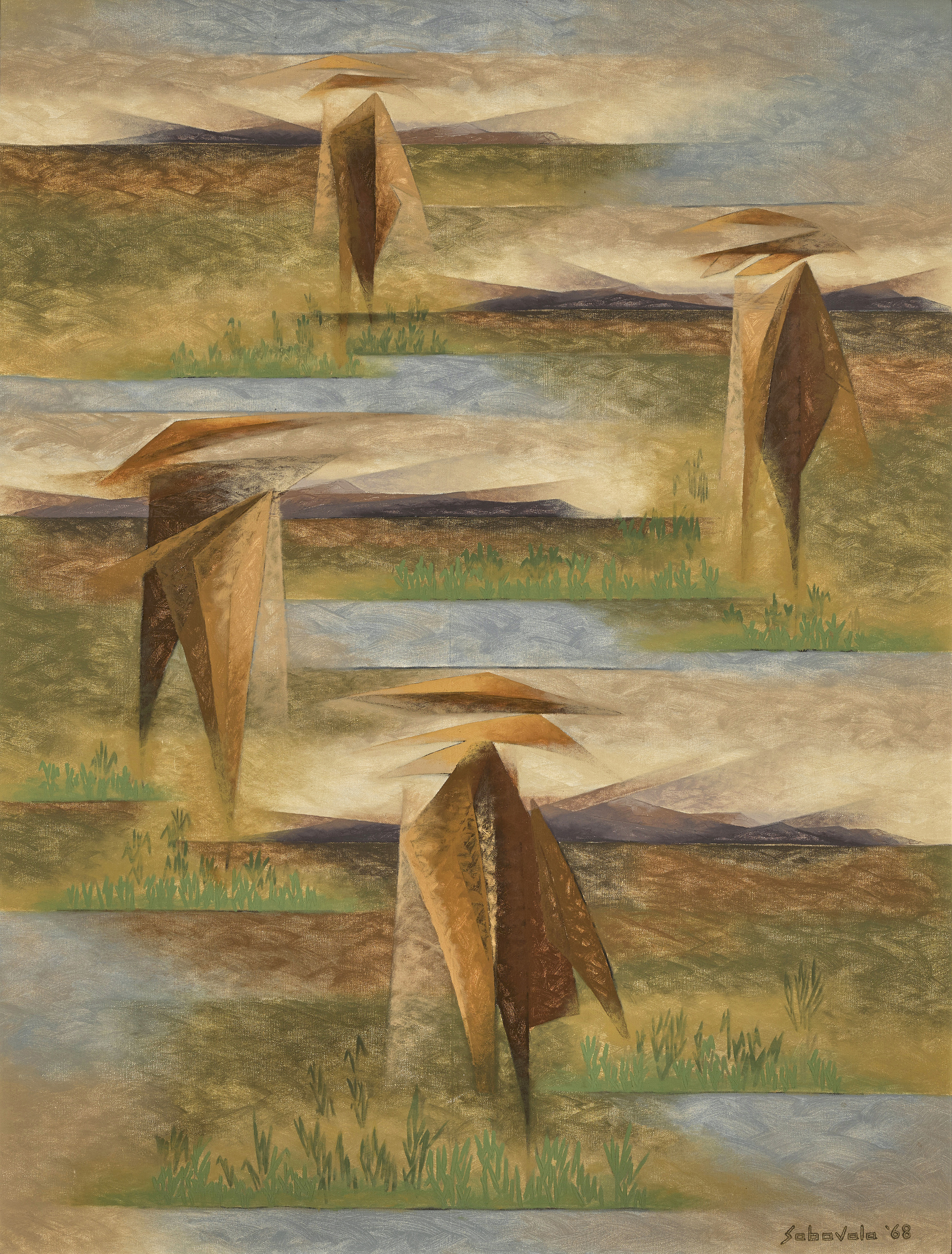 Jehangir Sabavala — And the Paddy Was Not Yet Long