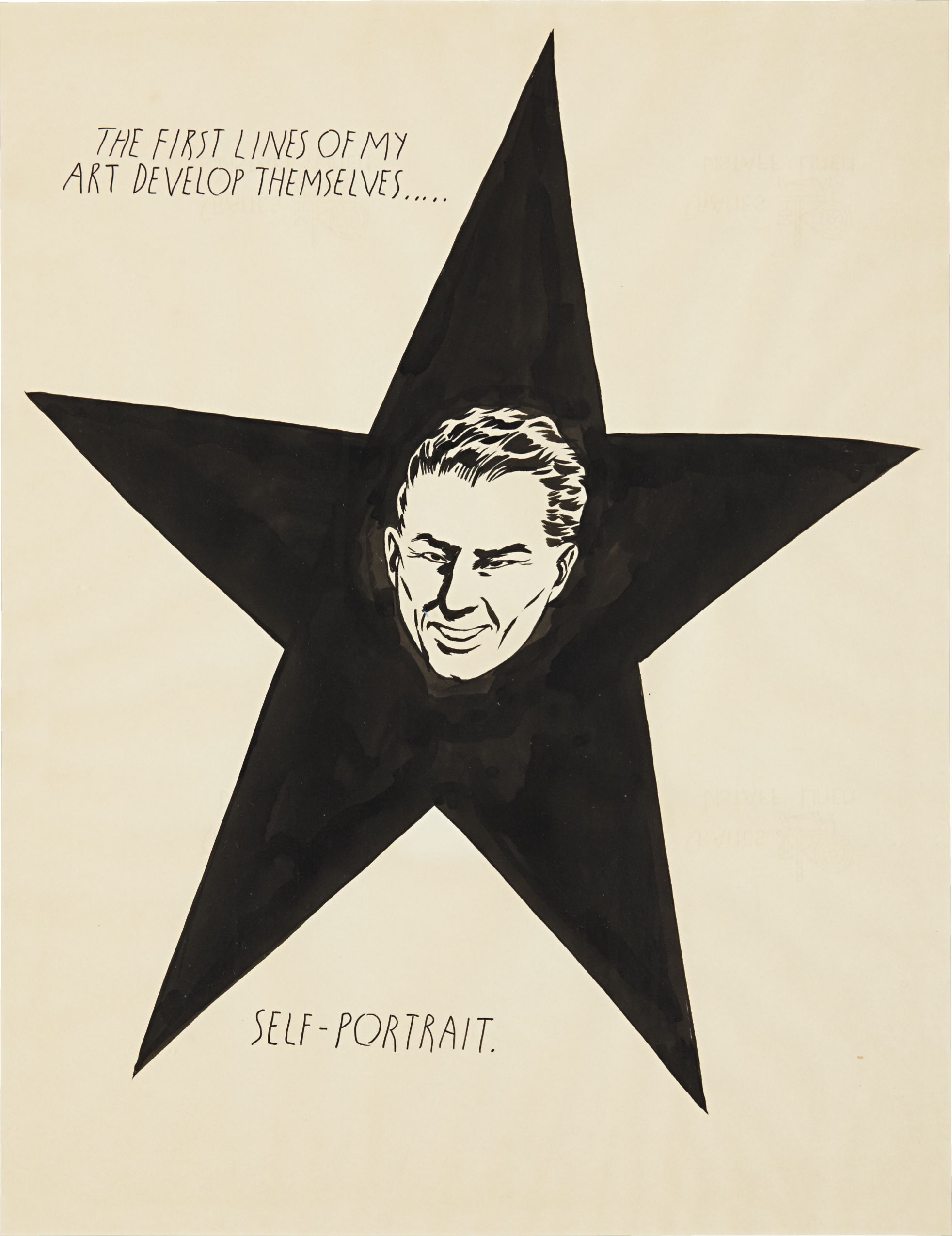 Raymond Pettibon — Self-Portrait