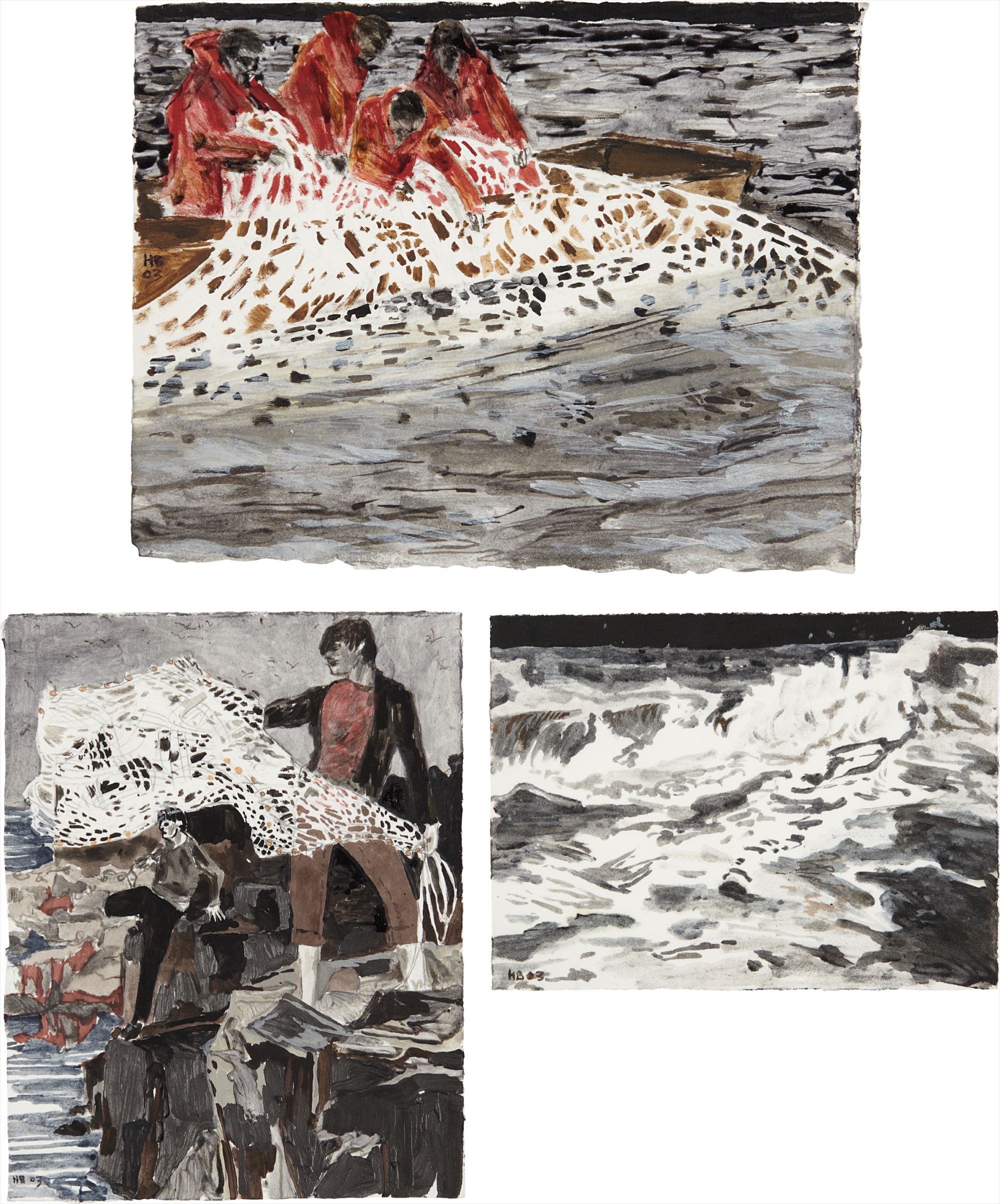 Three Works: i) The Future of Romance; ii) Empty Waters; iii) Reaching Out