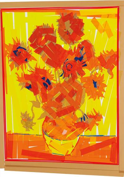 Sunflowers (from Masterpieces of Europe series)