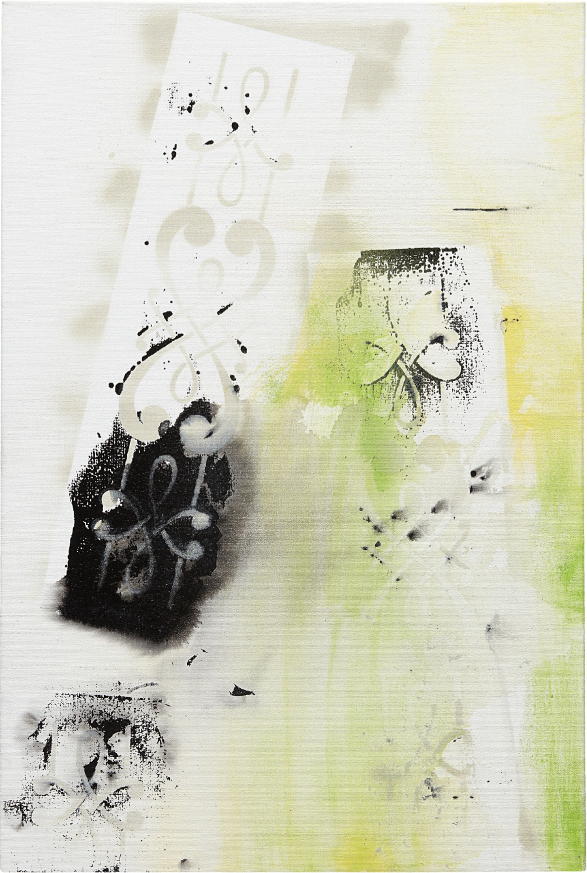 Pattern Painting - Art Nouveau Fashion - Washout