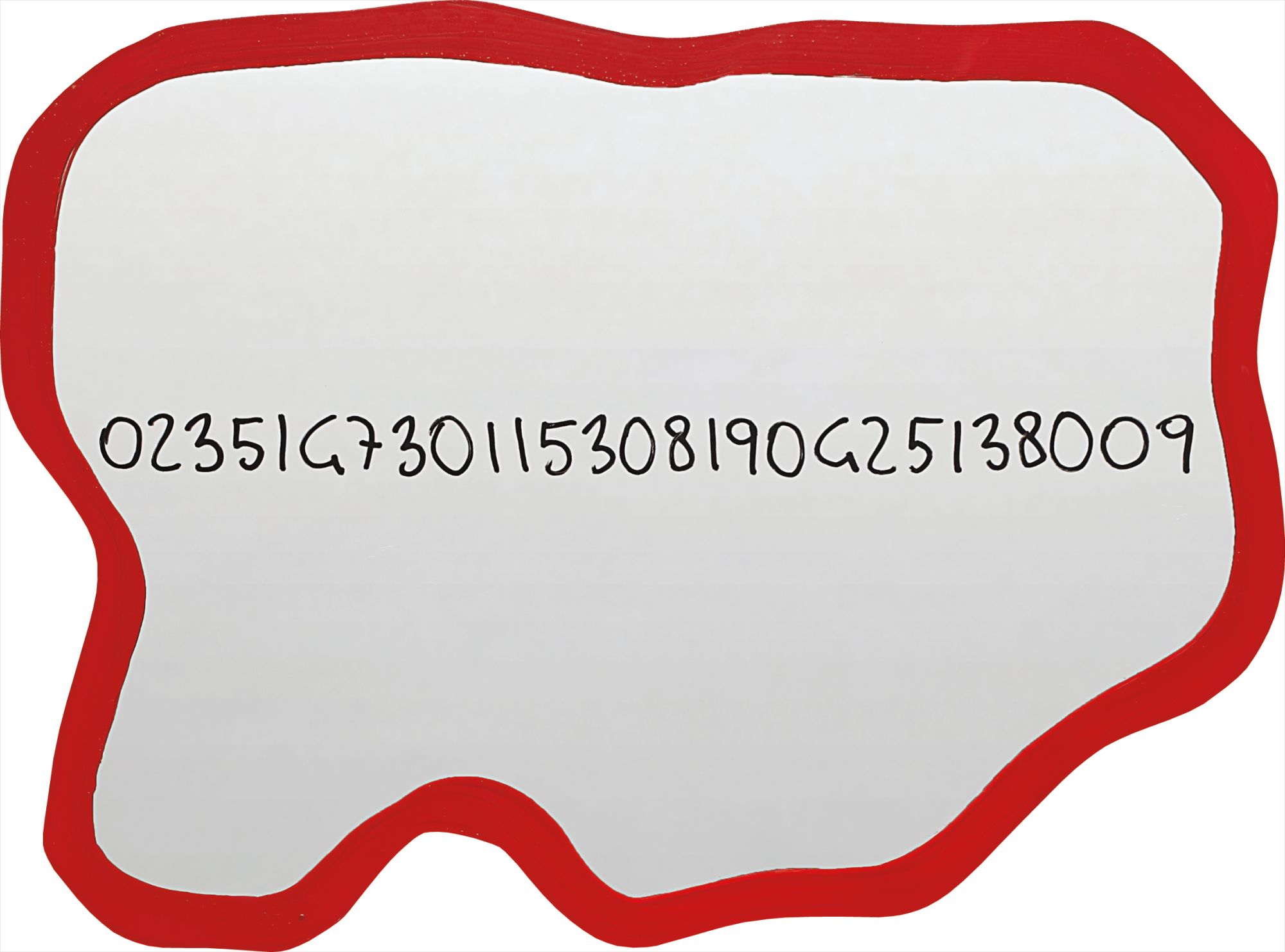 Michelangelo Pistoletto — Frattali (RED)