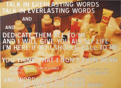 Words (from the Lyric Mirrors Series)