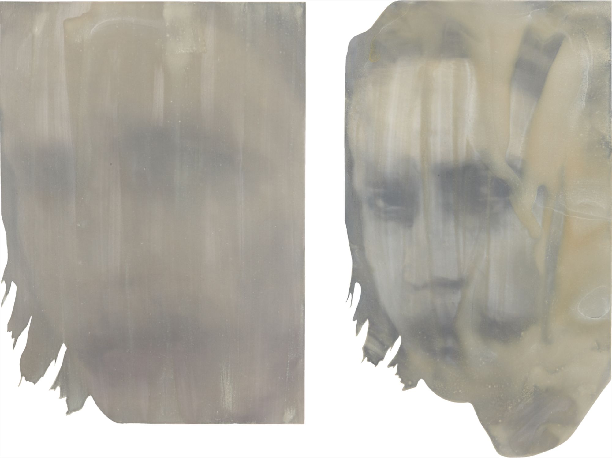 Matt Saunders — Two works: (i) Matti Pellonpaa #2; (ii) Matti Pellonpaa #4