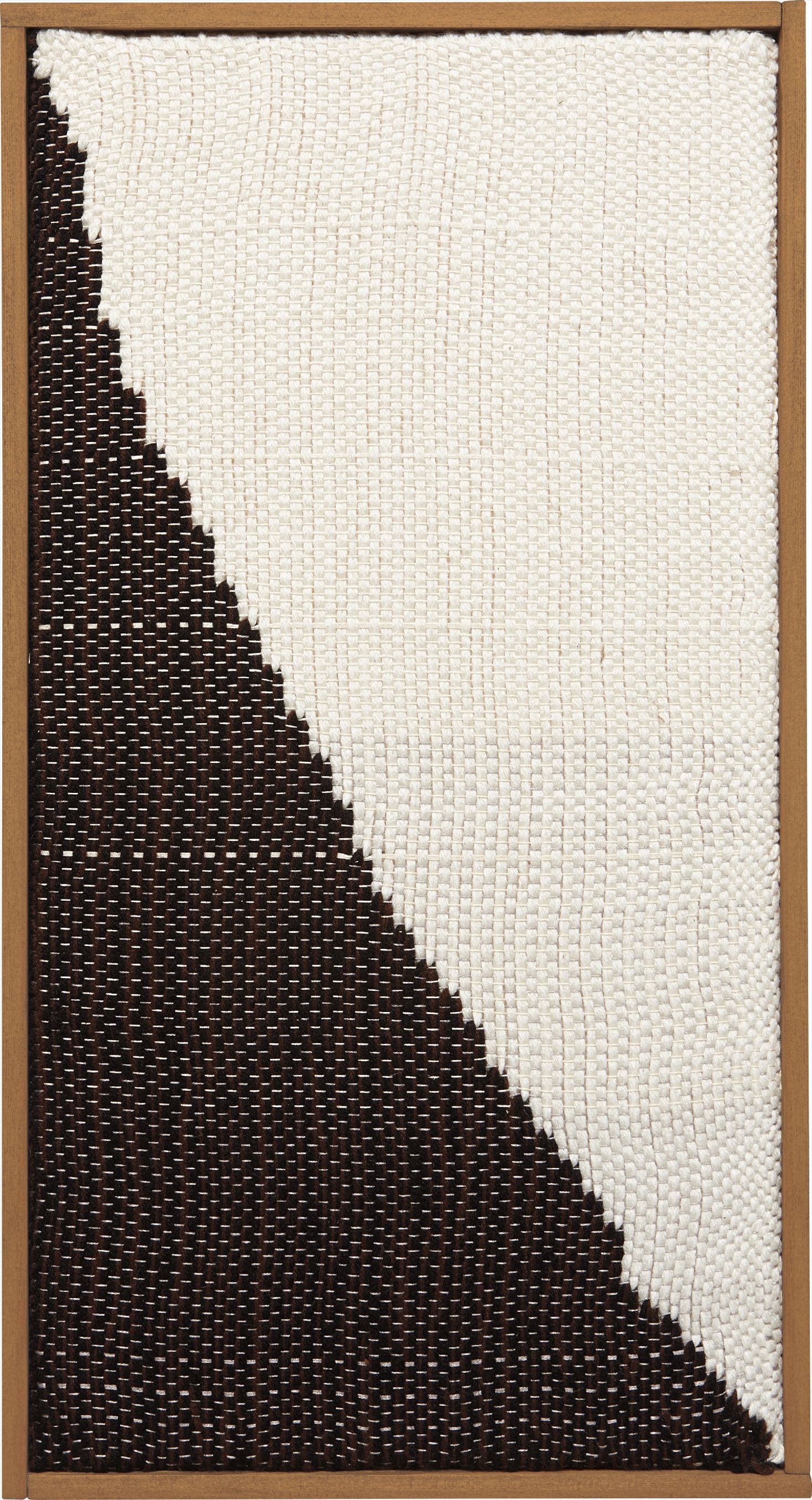 “I’ve been weaving now for about two years, which is such a different process from painting. They are so different, yet complement each other nicely, because when weaving, I’m forced to have some kind of plan before I start.” Brent Wadden, 2013