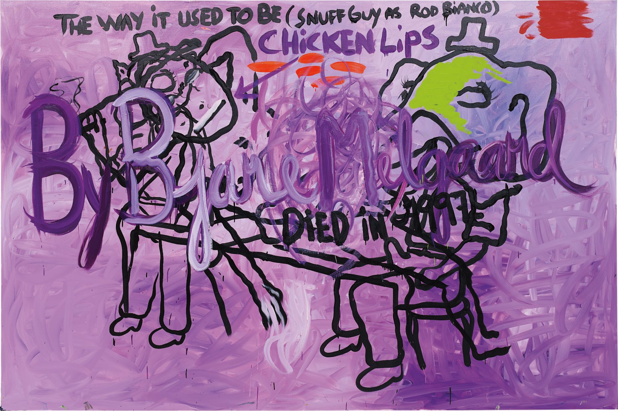 Bjarne Melgaard — "Well, the words on my drawings and paintings also function as a kind of 'signature' or a 'tag.' As for 'self-revelations,' sometimes I do want to appear as 'nothing more to lose' but just as much as 'nothing can ever be lost.'" Bjarne Melgaard, 2006