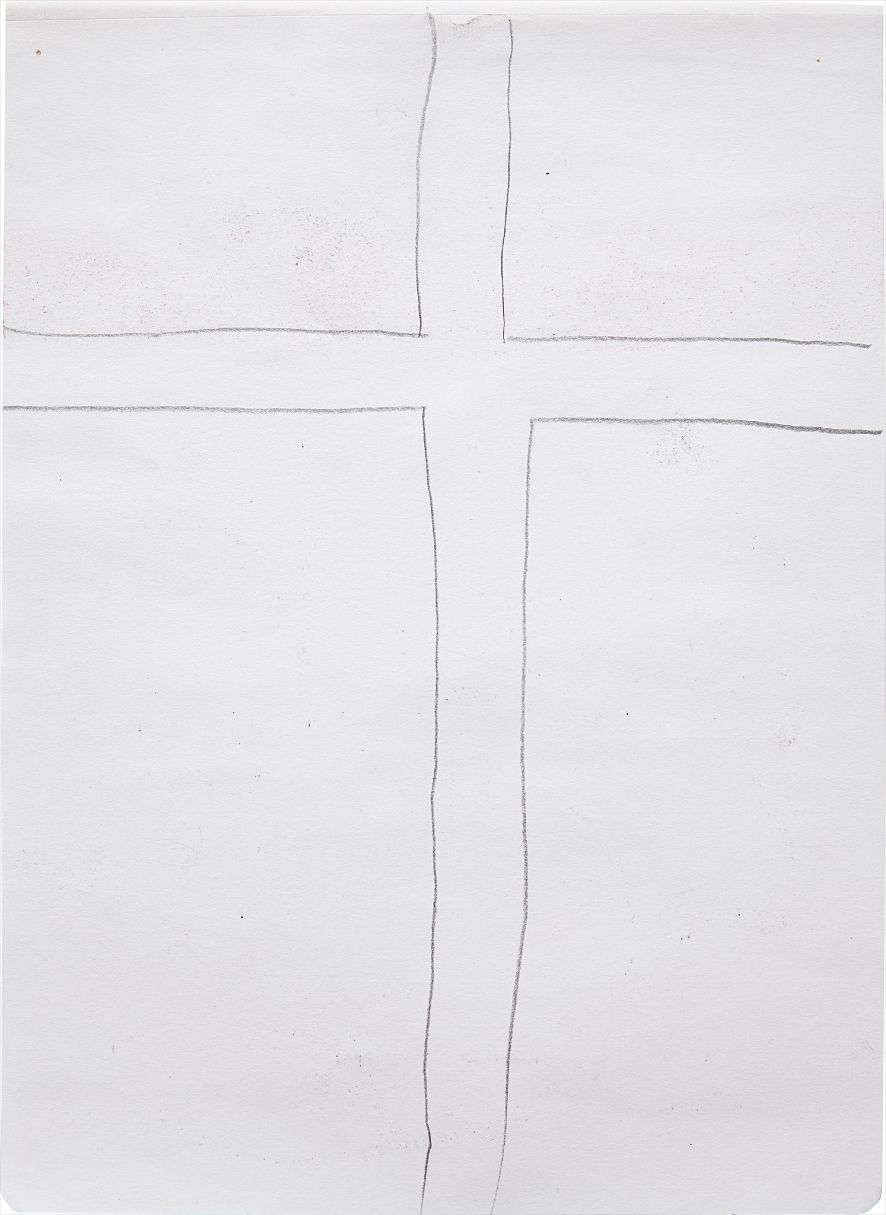 Joe Bradley — graphite on paper