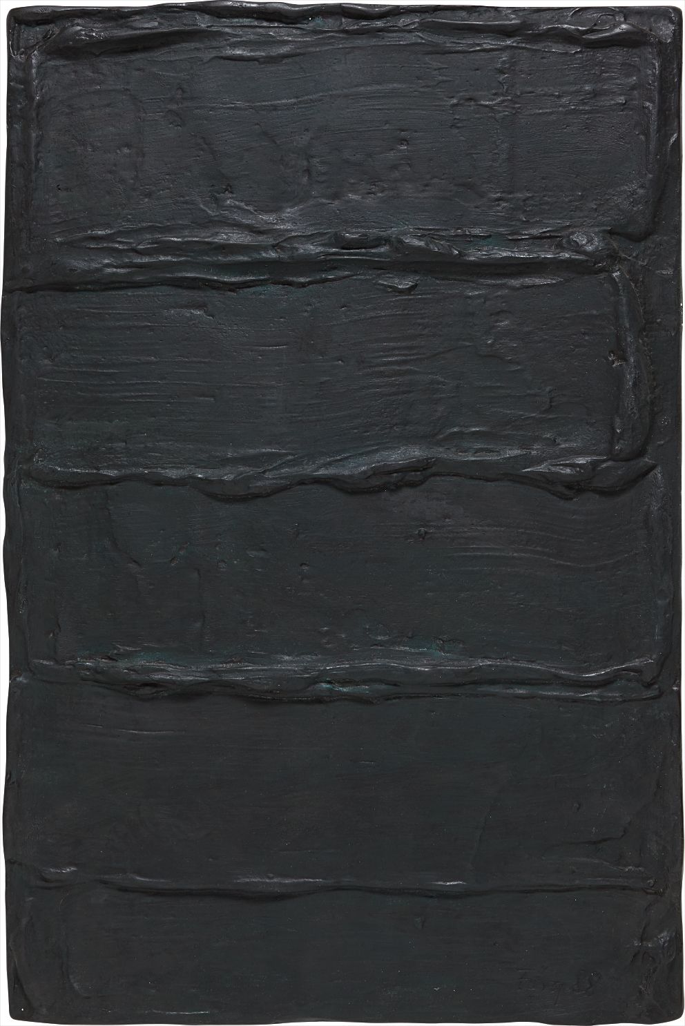 Günther Förg — Incised with the artist's signature and dated "Förg 88" lower right.