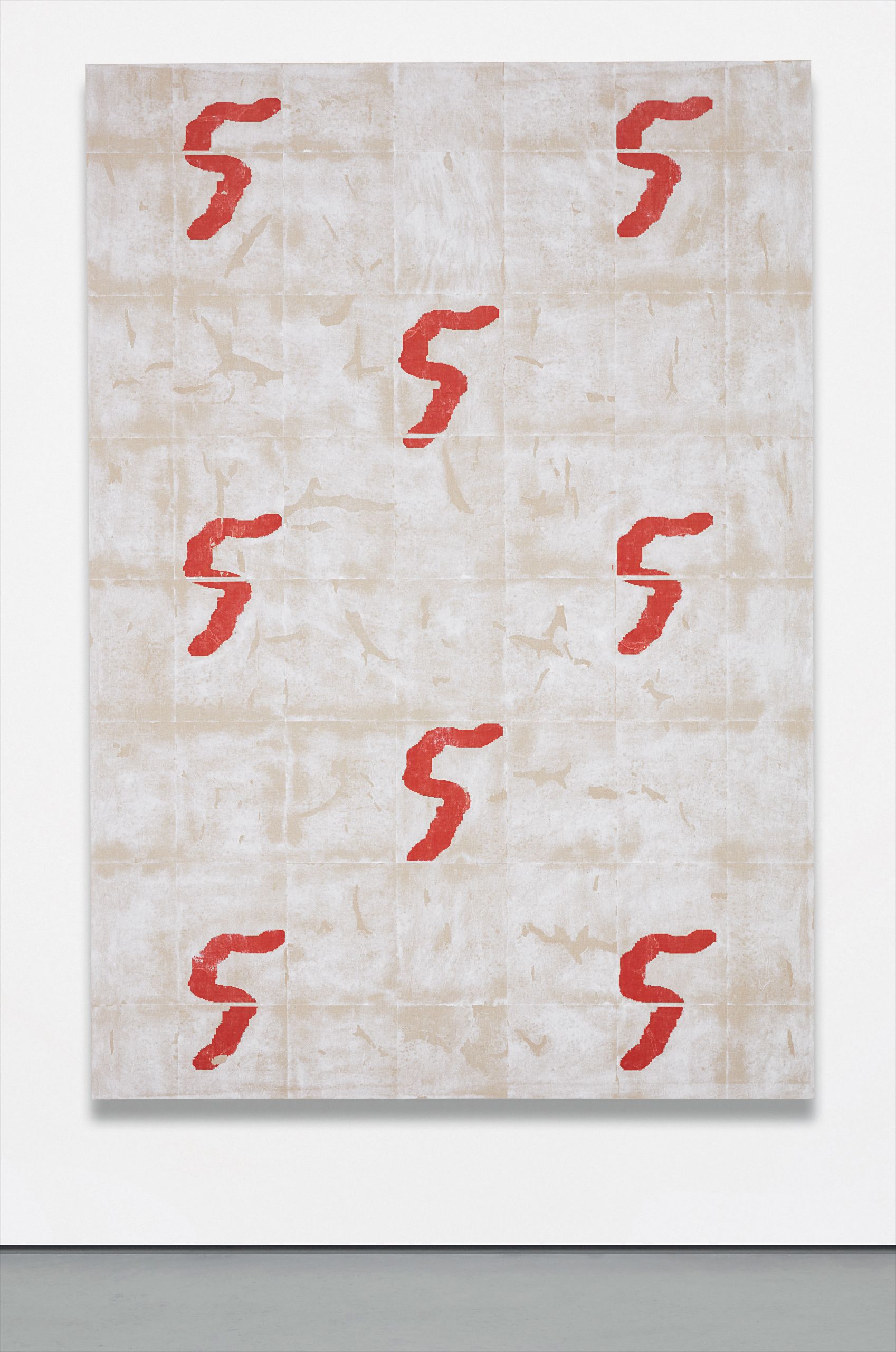 Pattern portrait (cyclist)