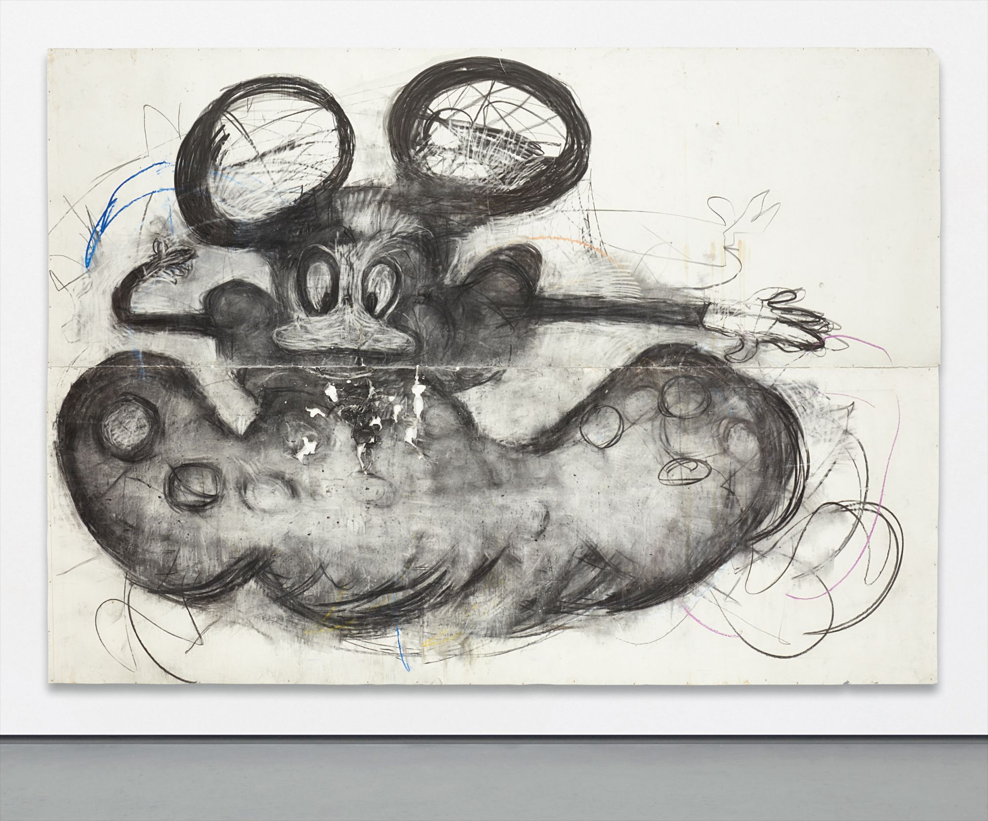 Joyce Pensato — Donald as a Crossdresser