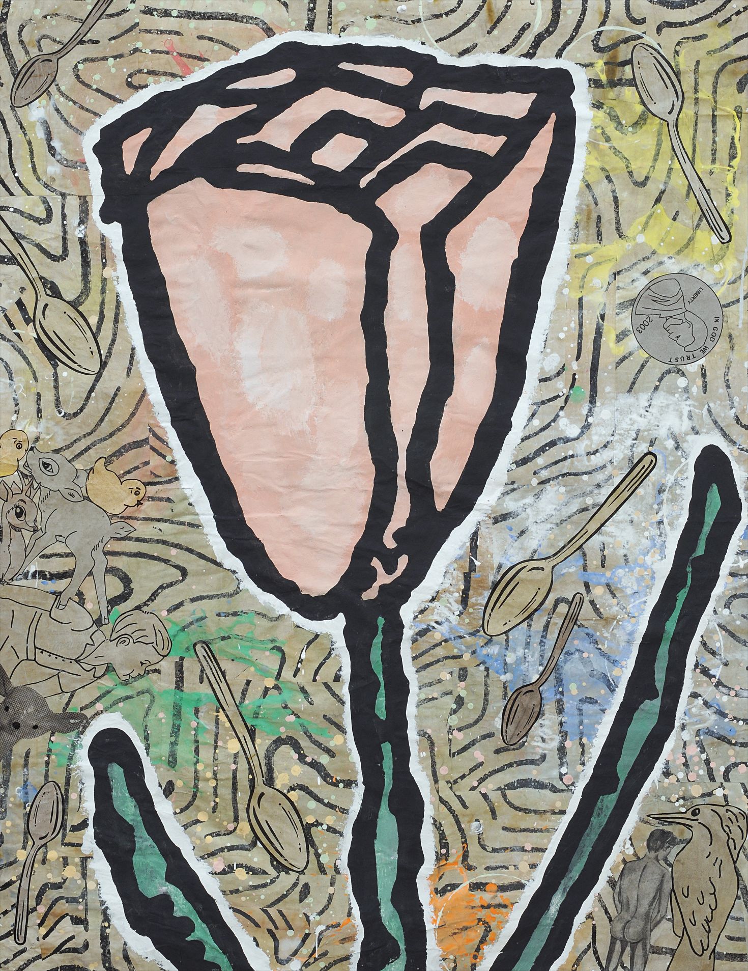 Donald Baechler — Tulip