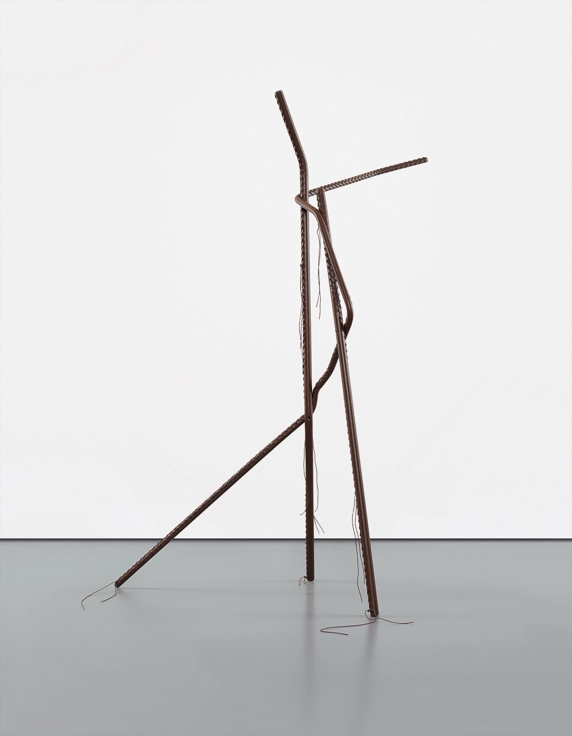 Tatiana Trouvé — metal, epoxy paint and leather