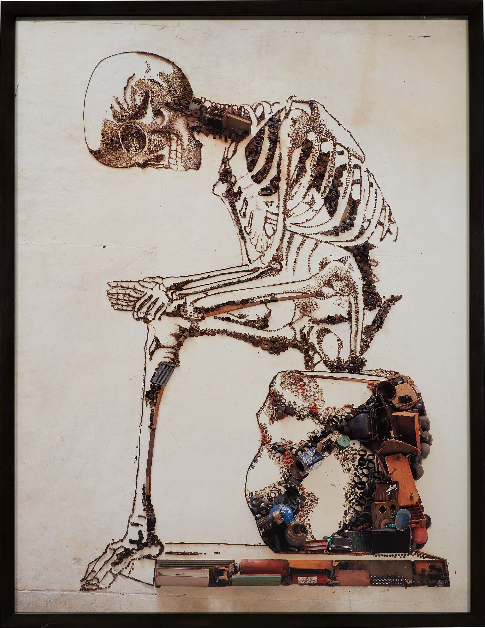 Vik Muniz — Anatomy, After Francesco Bertinatti (from Pictures of Junk)