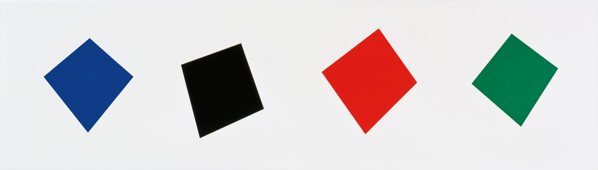 Ellsworth Kelly — Blue/Black/Red/Green