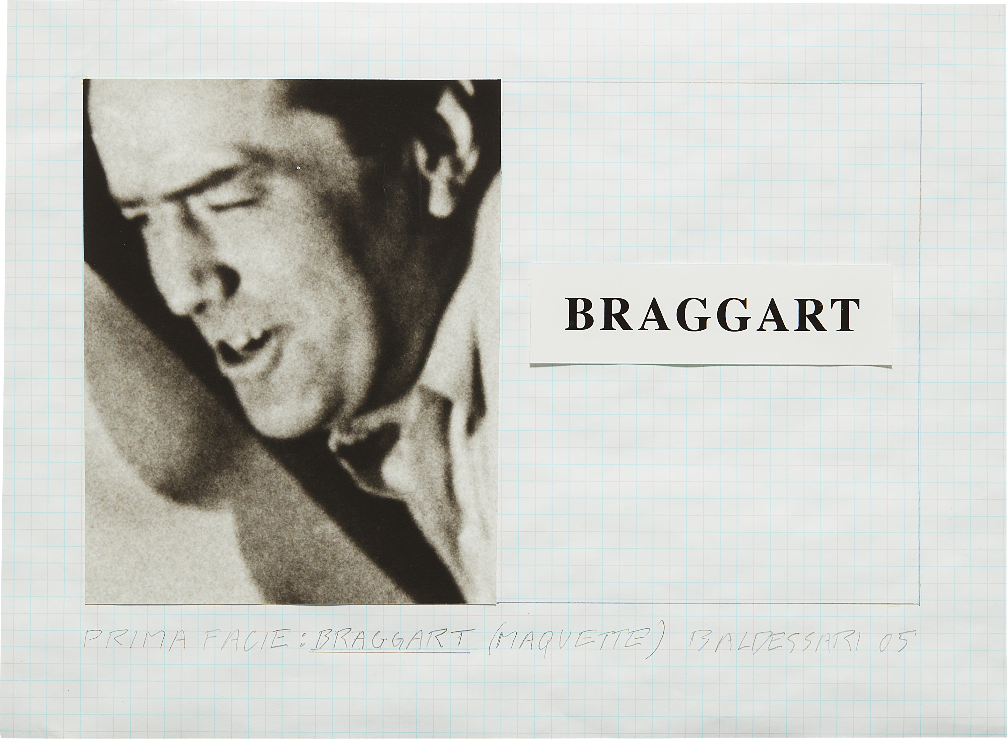 John Baldessari — Prima Facie: Braggart (Maquette)