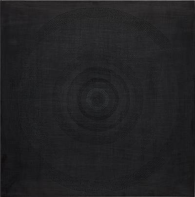 Flashe, gesso and graphite on panel