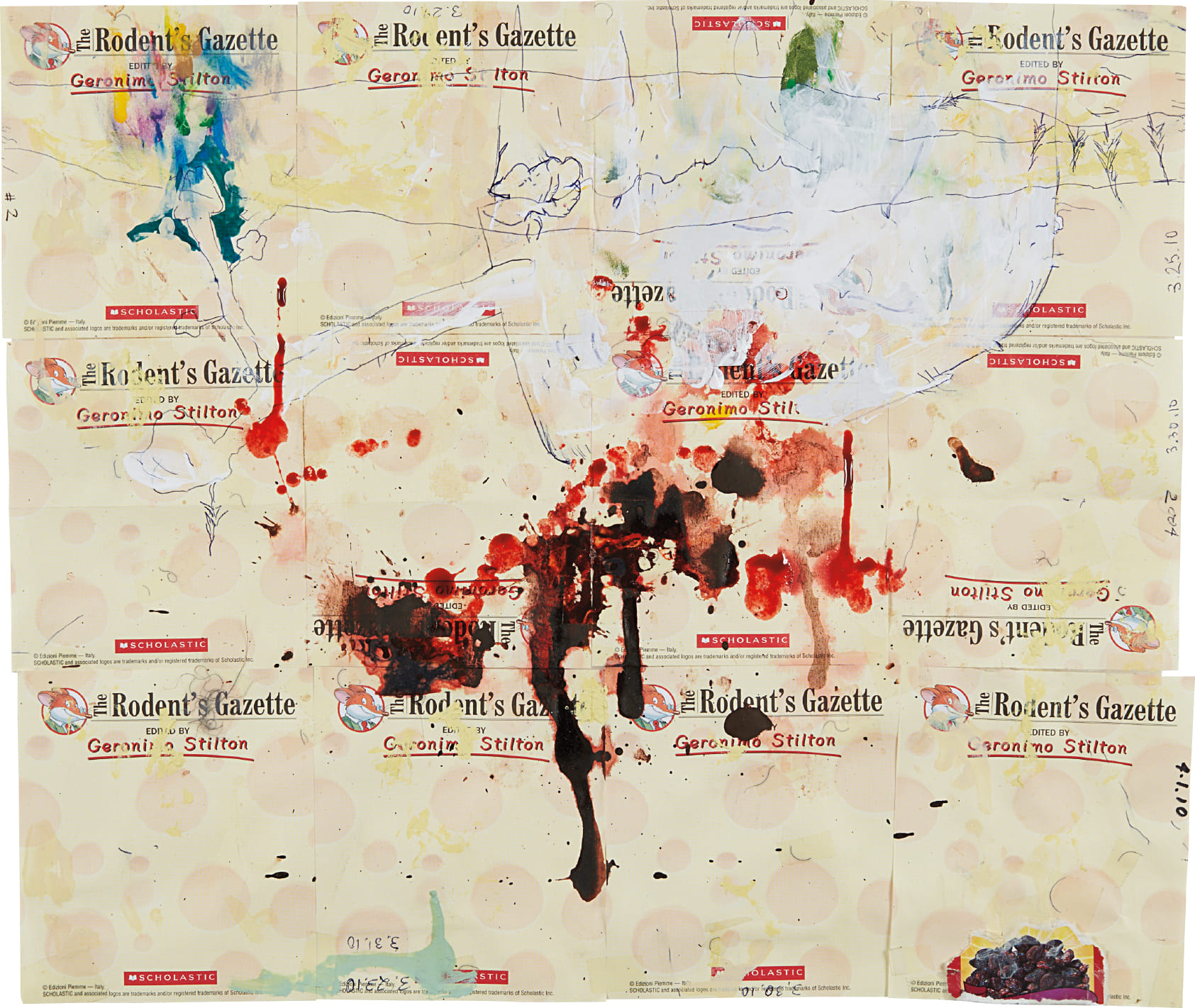 Pope.L — Failure Drawing #2 Celebrate