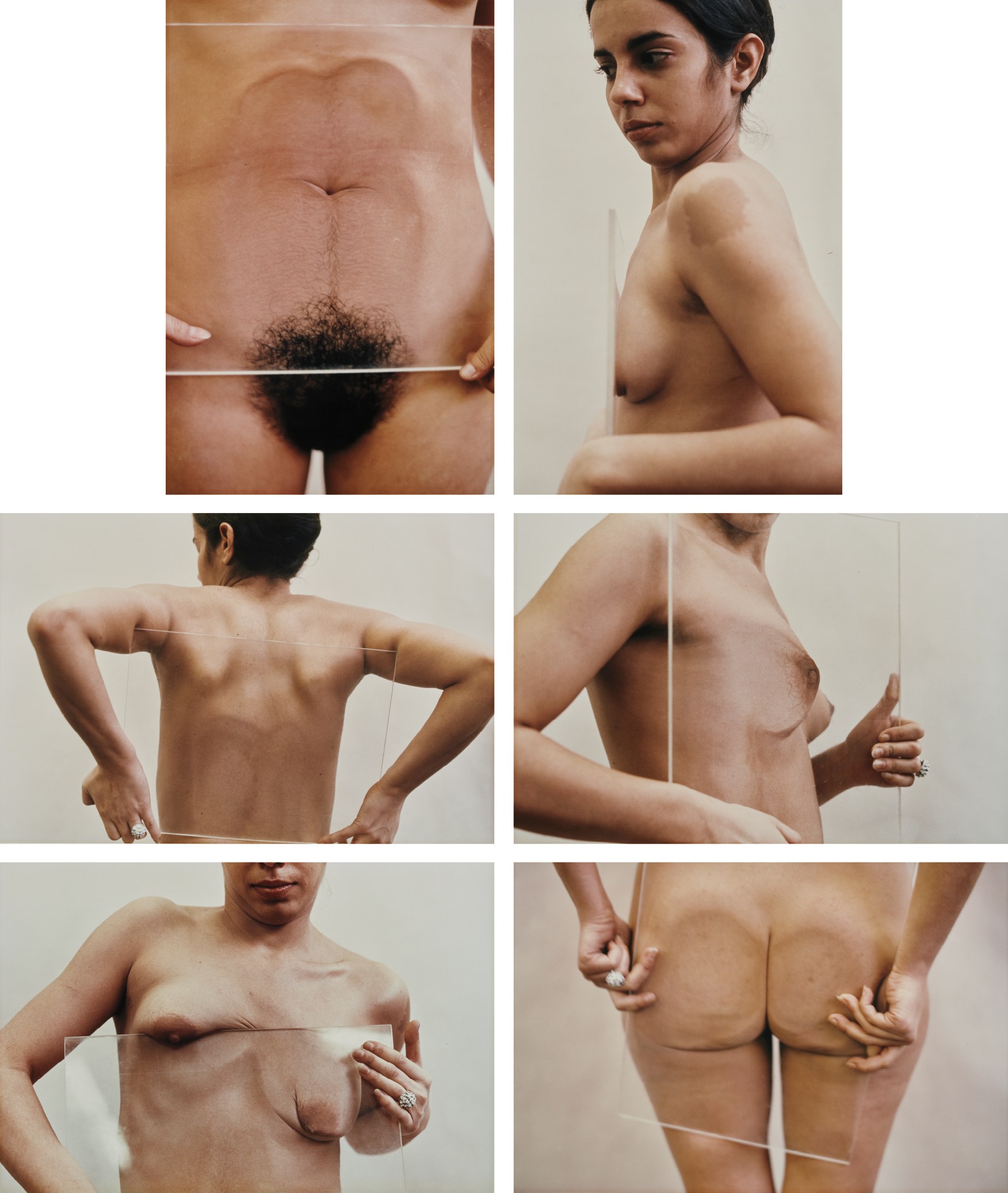 Ana Mendieta — suite of six color photographs