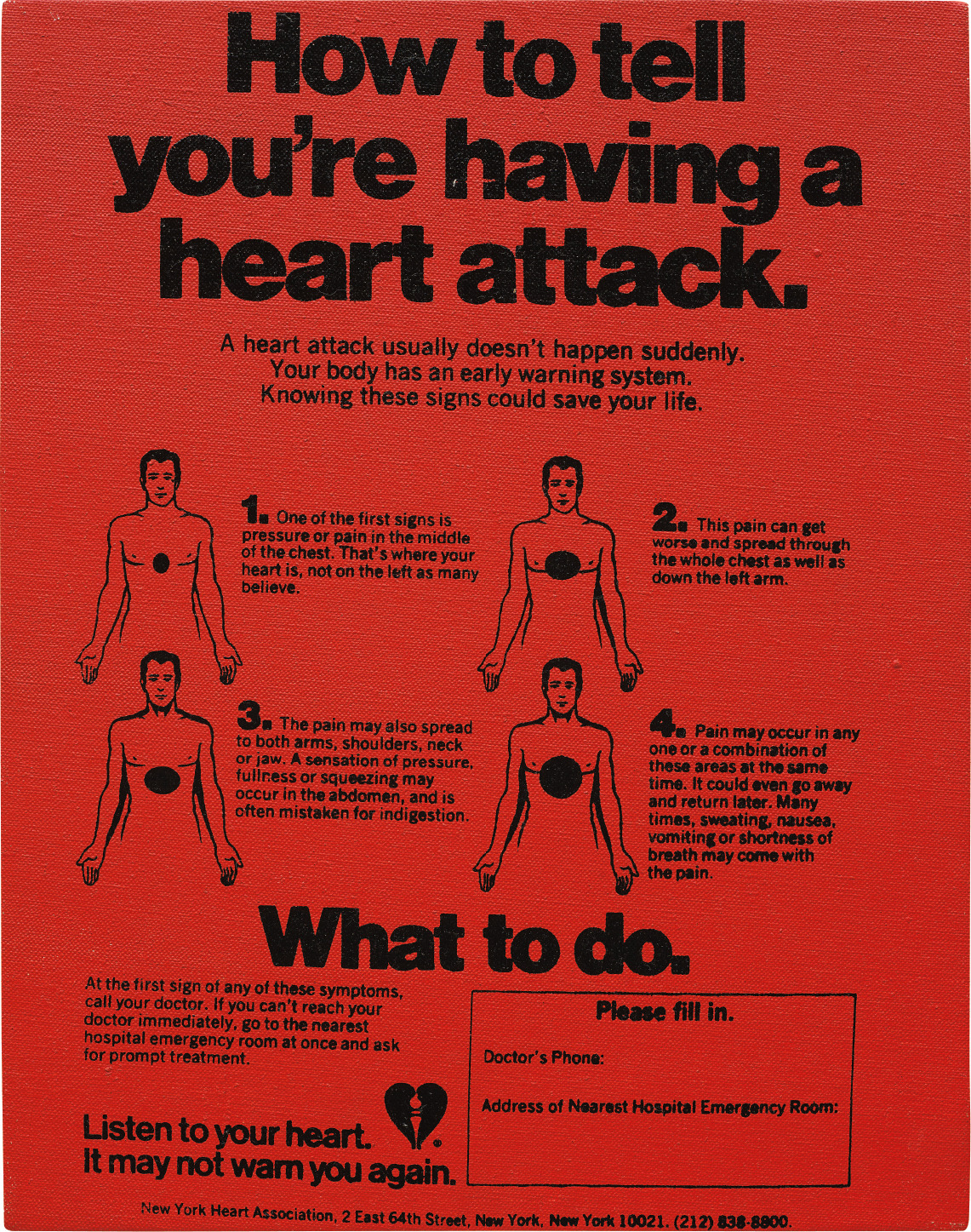 Andy Warhol — Valentine’s Hearts Ads ( ... Having a Heart Attack)
