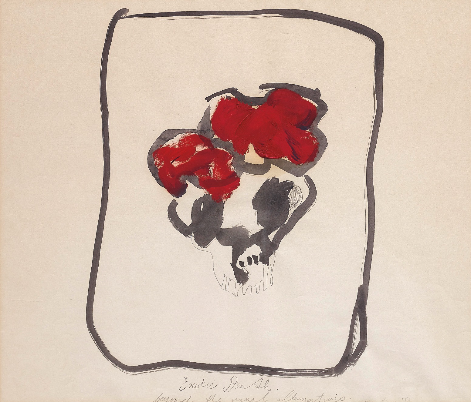 Marlene Dumas — Exotic Death, Beyond the Usual Alternatives