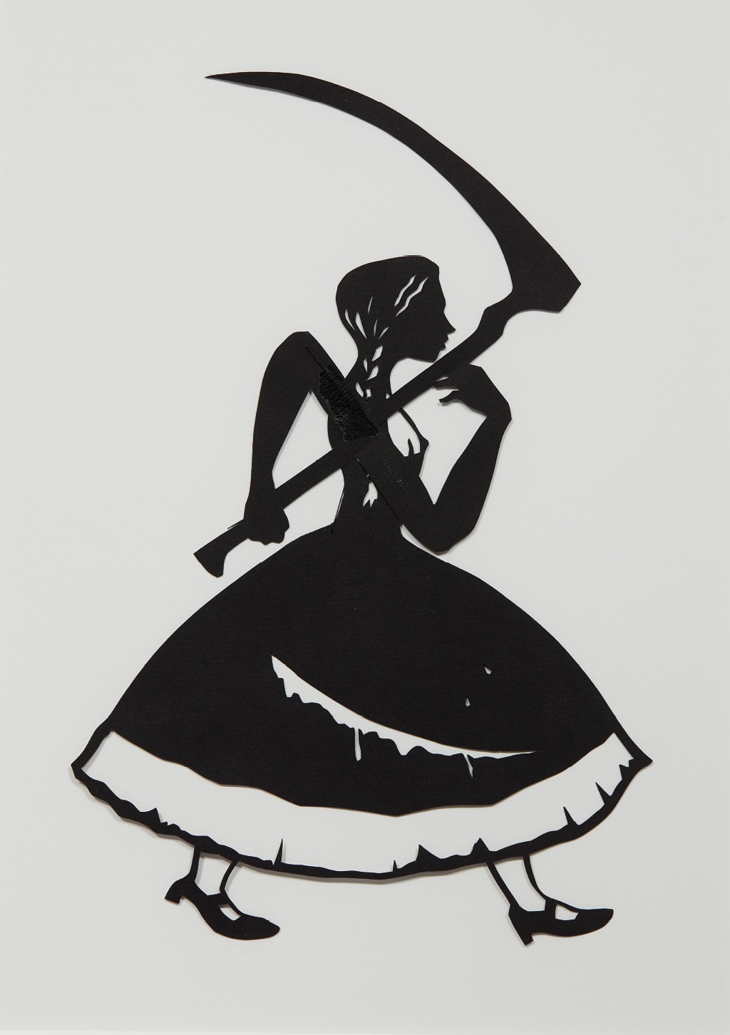 Kara Walker — cut paper on paper
