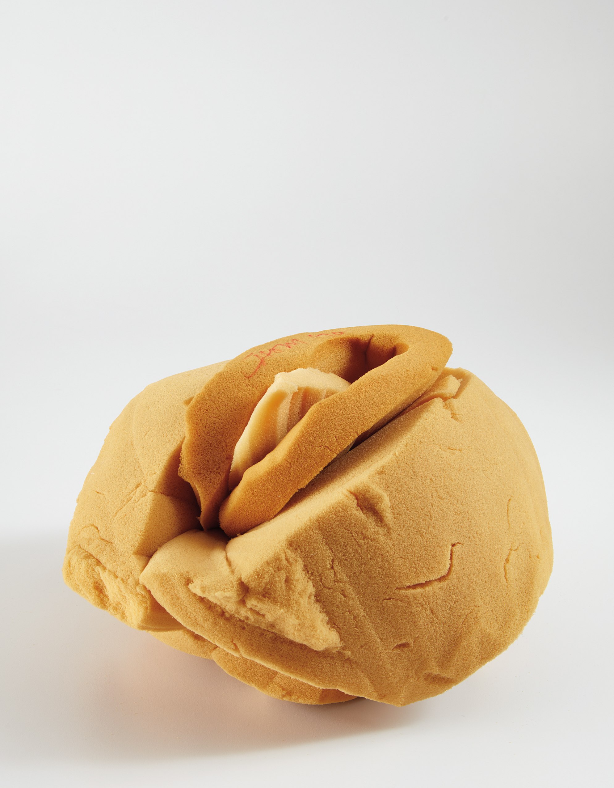 John Chamberlain — urethane foam and cord