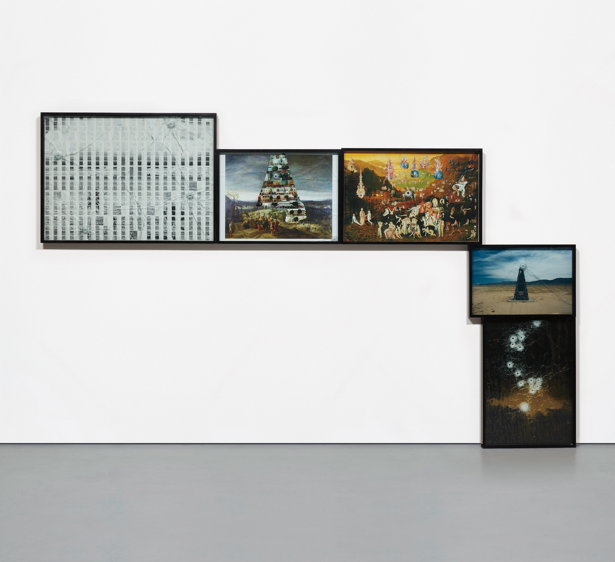 Matthew Day Jackson — Bullet Hole Constellation