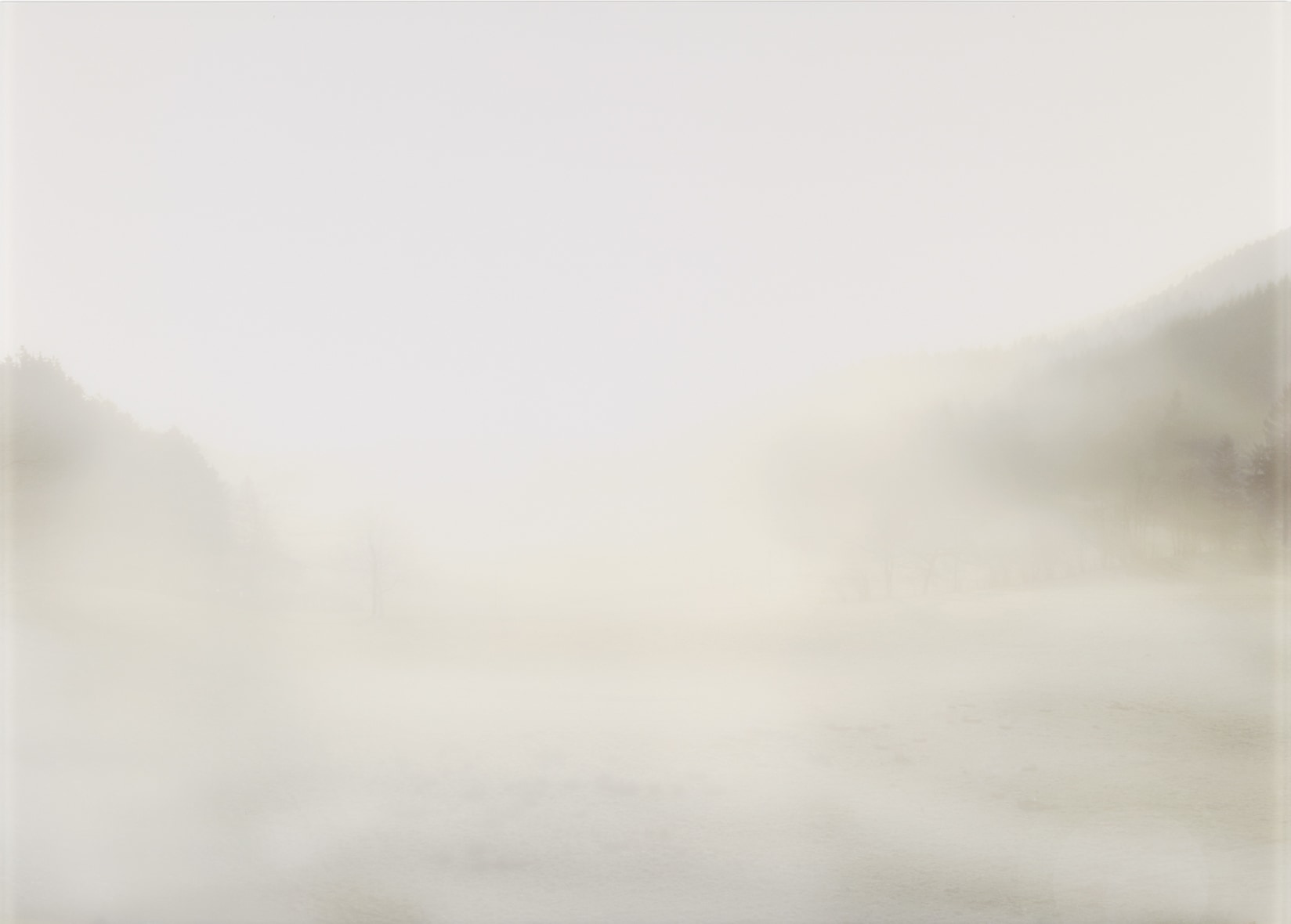 Cibachrome print, mounted to Plexiglas, and theaterlight